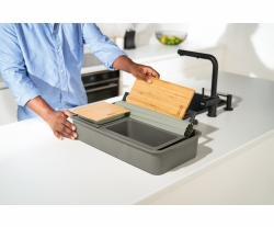 All In Universal Sink Accessory System AIUS300 by Franke - Premium Kitchen Organizer for Dishes, Utensils & Sponges - Perfect for Home, Restaurant & Commercial Use