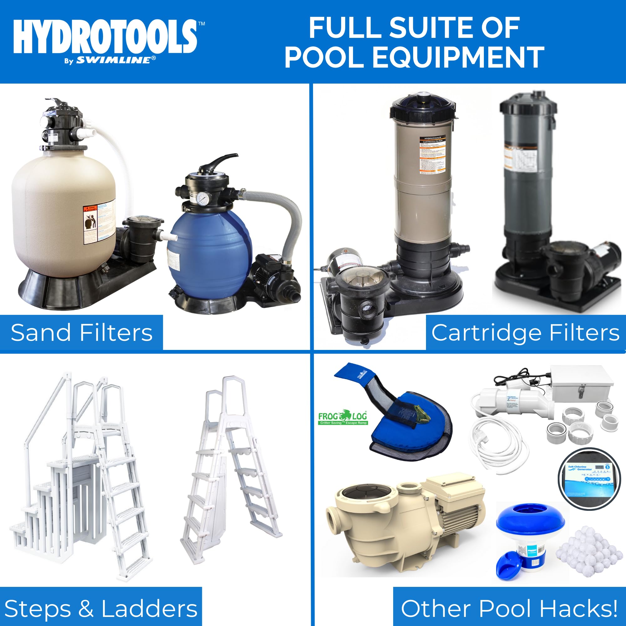 **SWIMLINE HYDROTOOLS Pool Salt Replacement Cell for Water Chlorinator Systems – Compatible with Hayward, 13 Titanium Plates, Easy Install for Pools Up to 25,000 Gallons (Above & Inground) | Perfect for Crystal Clear Pool Water Maintenance**