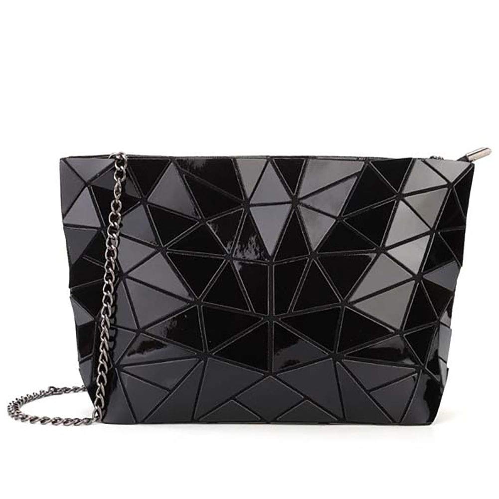 Geometric Luminous Crossbody Purse for Women - Party & Evening Use