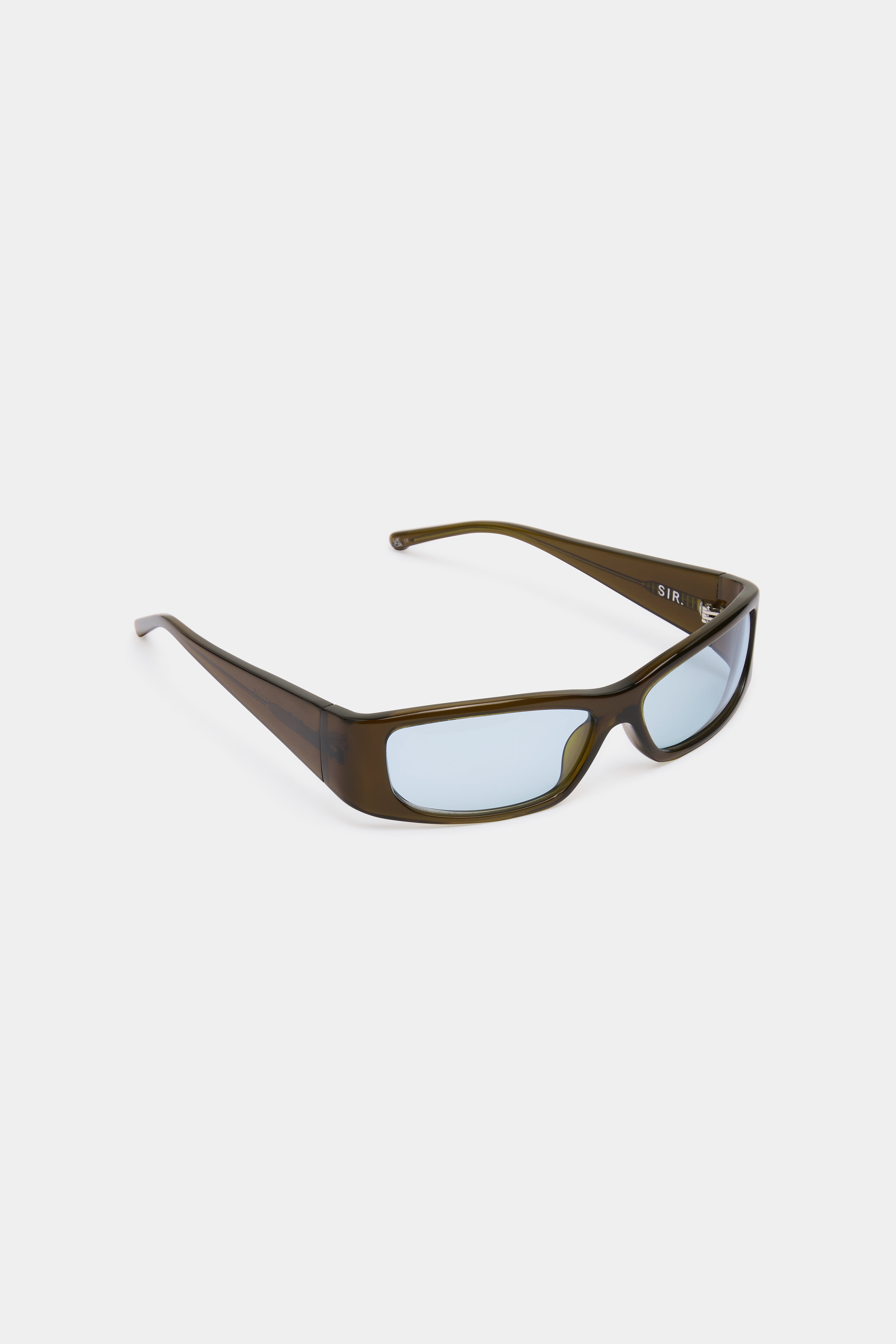 Speed Sunglasses for Men & Women - Polarized UV Protection - Olive Green - Perfect for Running, Cycling & Outdoor Sports