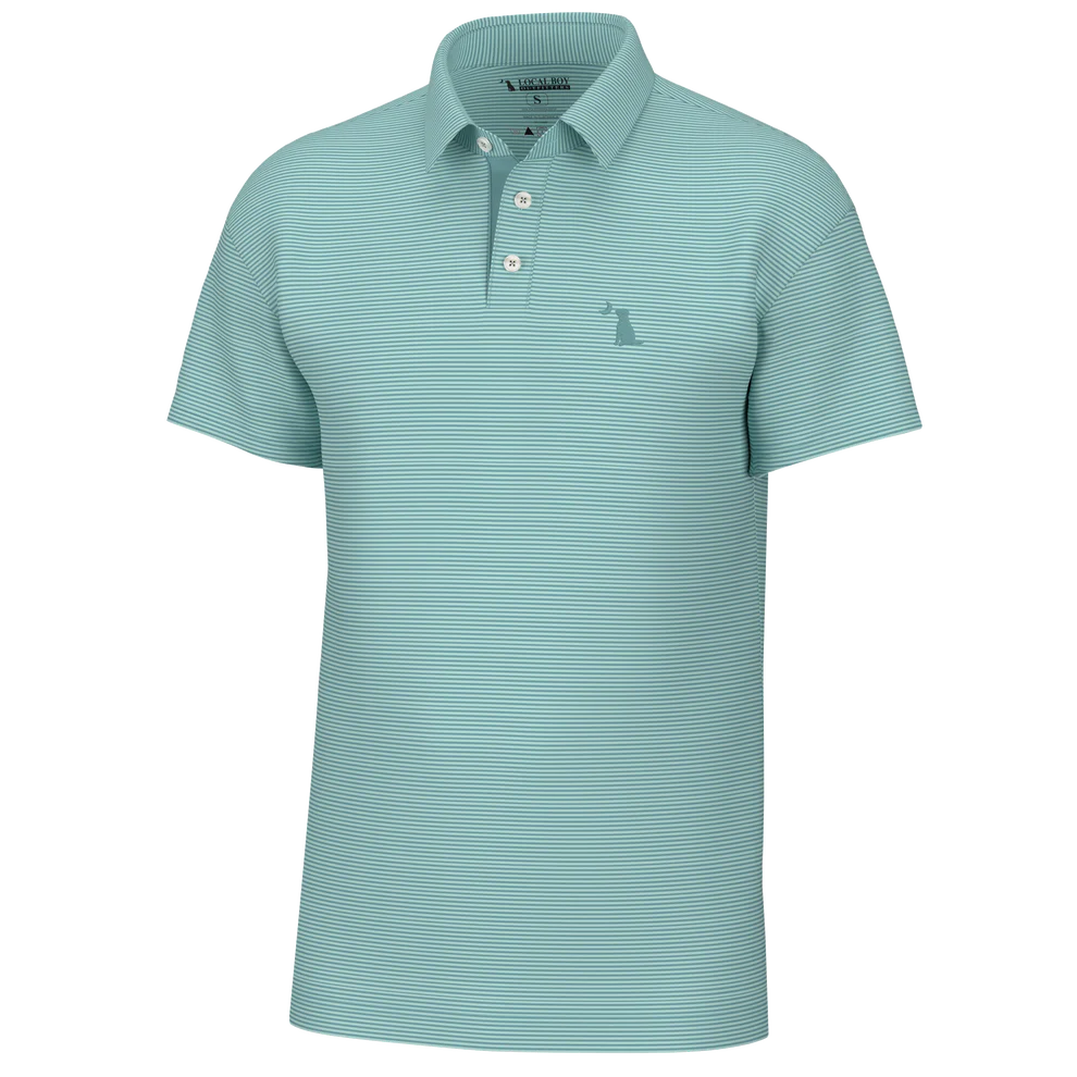 Local Boy Palms Polo Shirt for Men - Comfortable & Stylish Casual Wear for Beach, Summer Outings & Relaxation