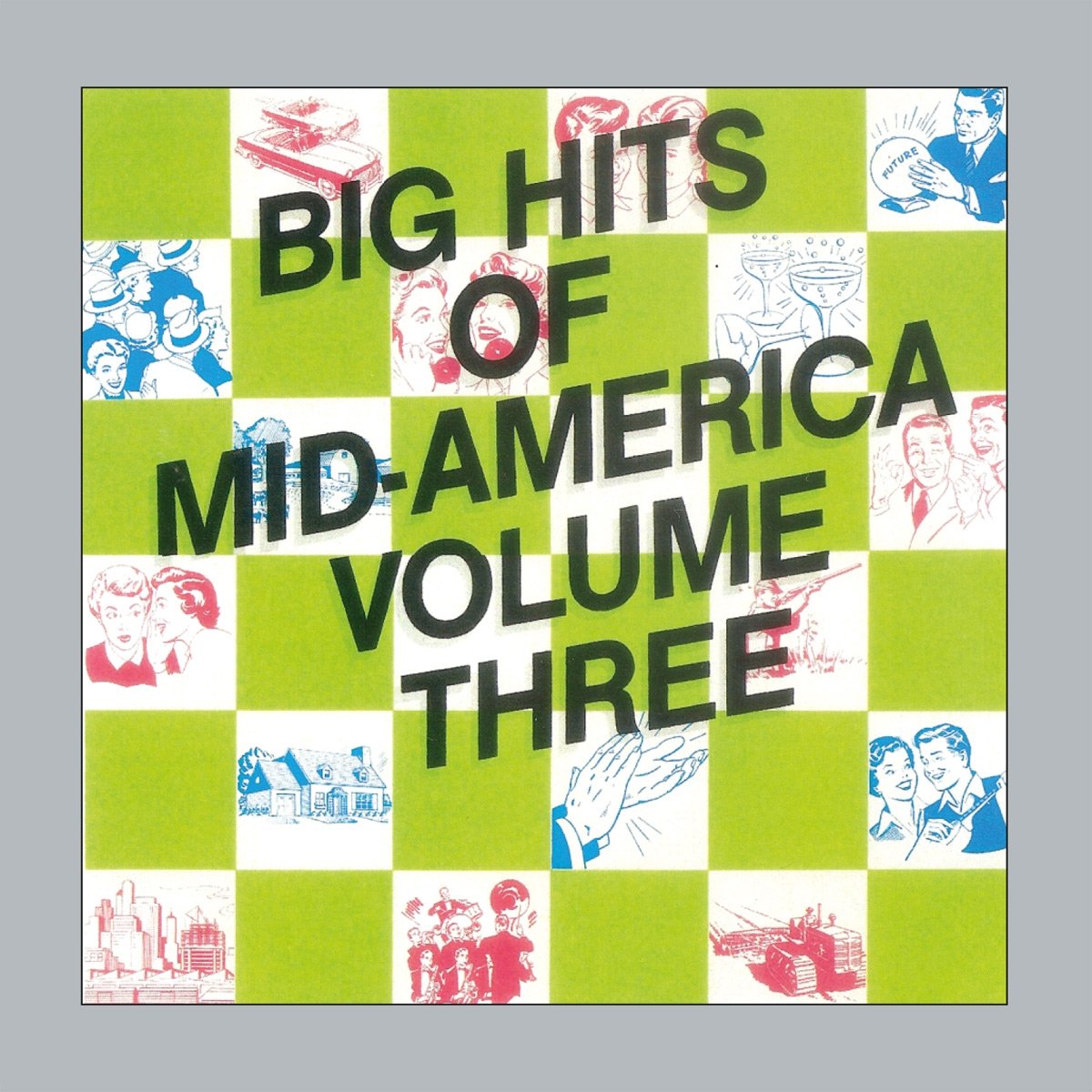 Big Hits of Mid-America Vol.3 Remastered CD - Classic American Music Collection with Enhanced Sound Quality | Perfect for Road Trips, Retro Parties & Music Lovers