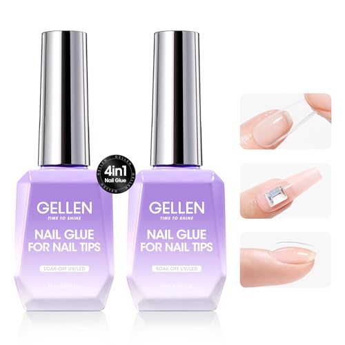 2 Pcs Nail Glue