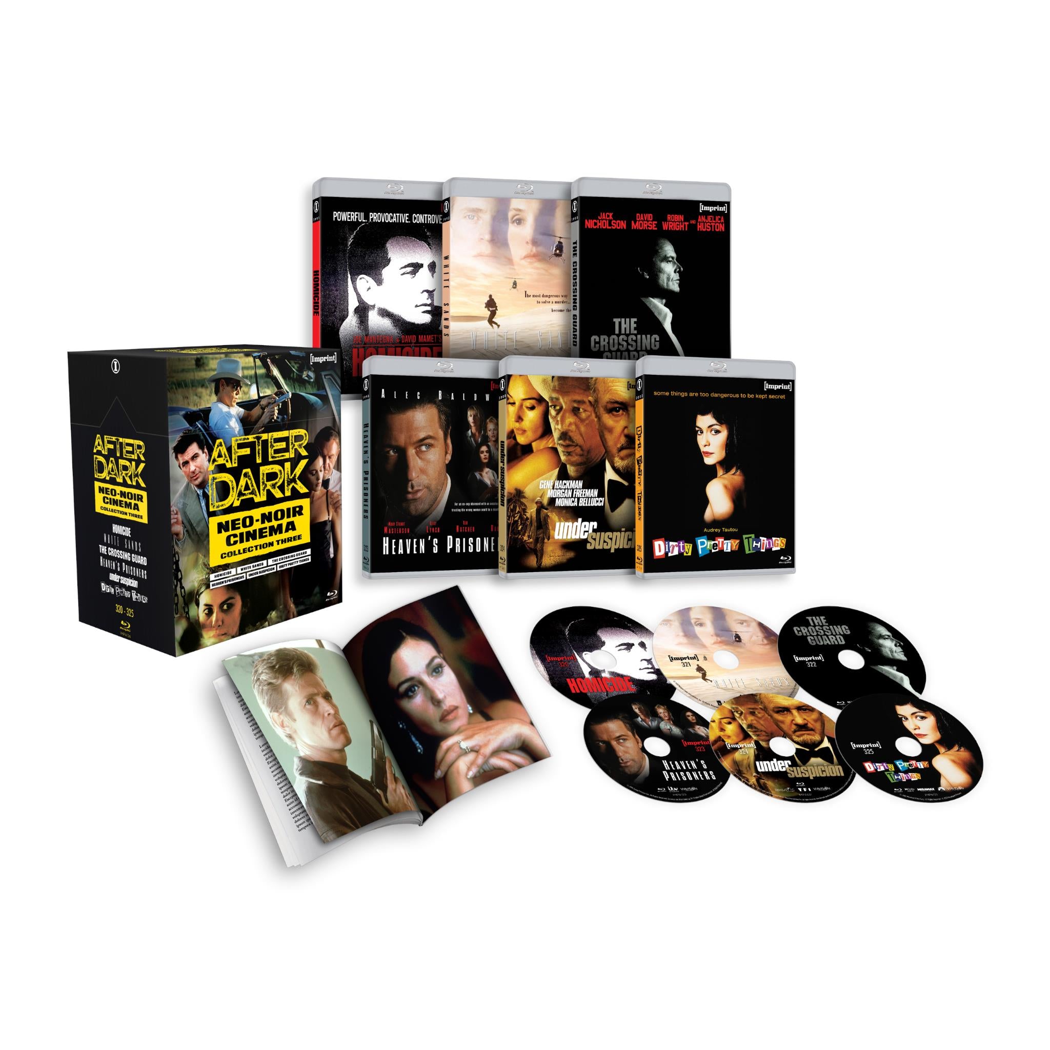 After Dark: Neo Noir Cinema Collection 3 - Limited Edition Blu-ray | Imprint Collection | Classic Film Noir Movies | Perfect for Movie Nights & Collector's Shelves
