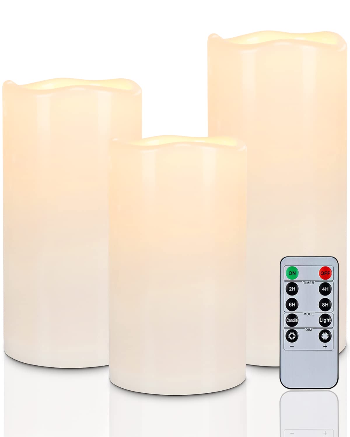 Waterproof Flameless LED Candles 6-10