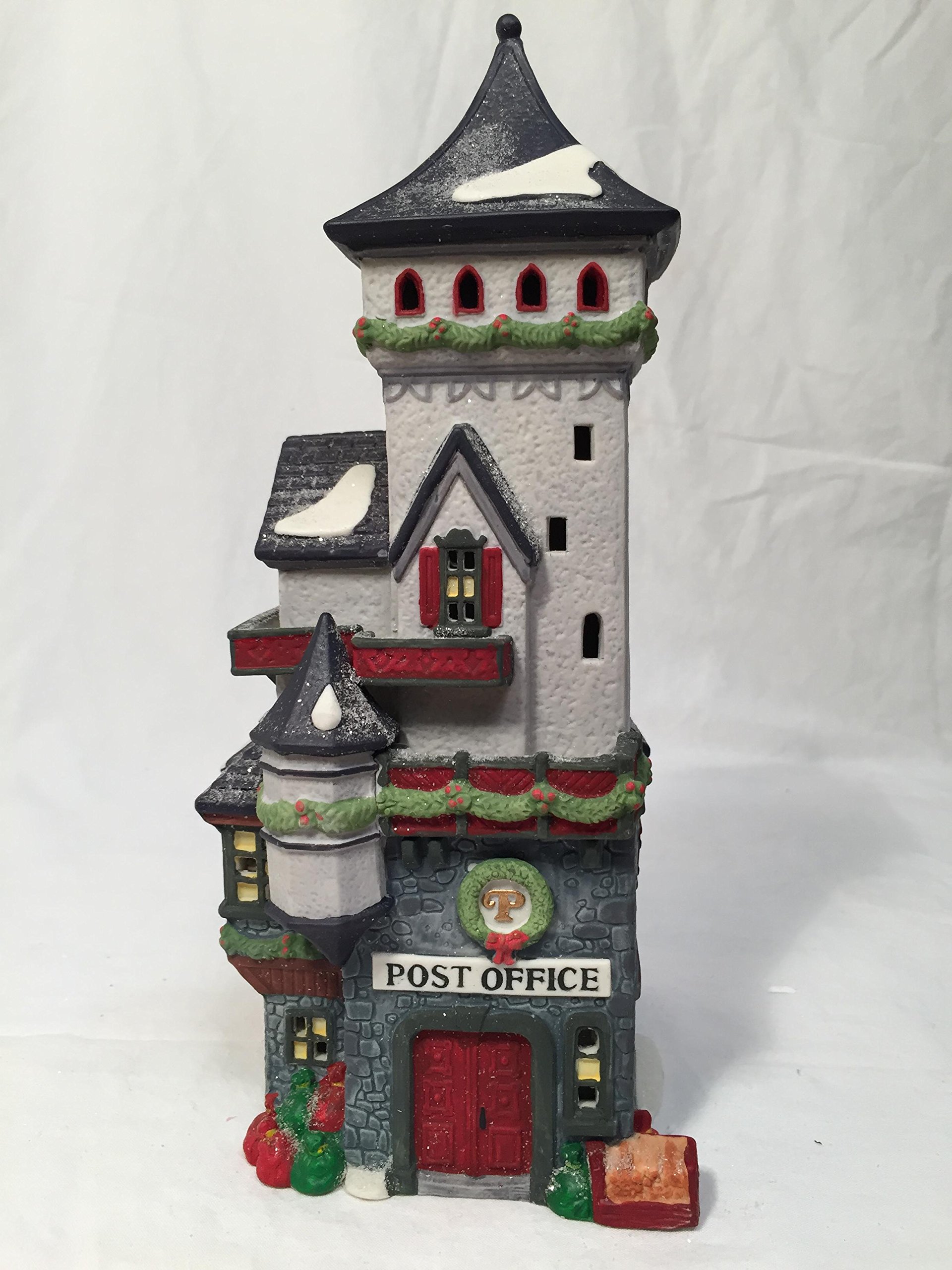 Department 56 North Pole Series Christmas Village Post Office - Collectible Holiday Decor for Winter Village Displays & Christmas Tree Scenes