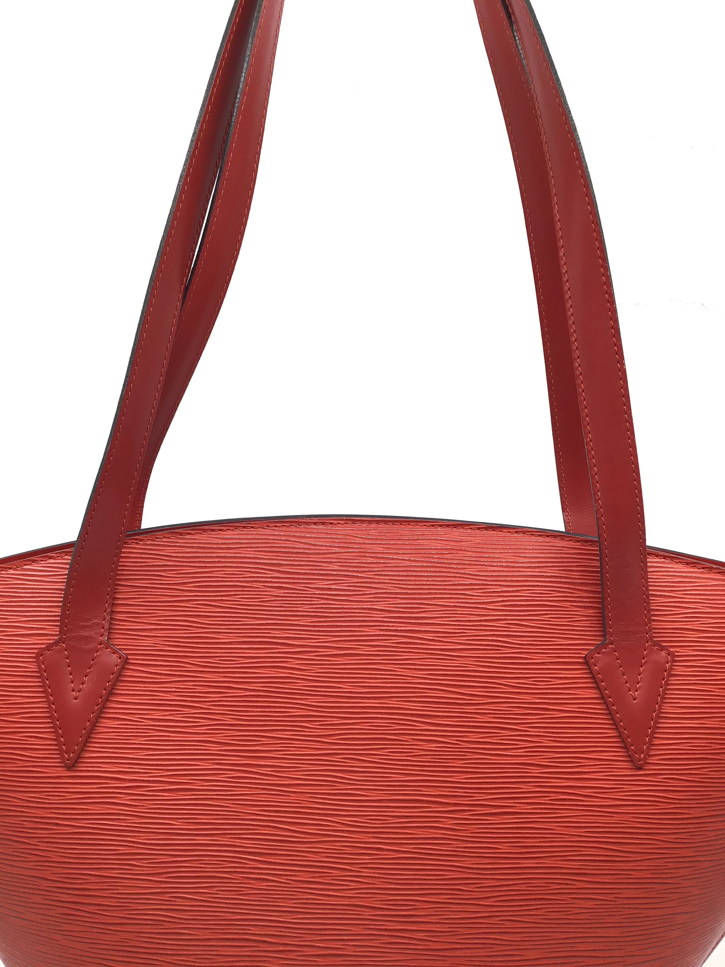 Authentic Louis Vuitton Epi Leather Saint Jacques GM Handbag - Luxury Tote Bag for Women | Perfect for Work, Travel & Everyday Use