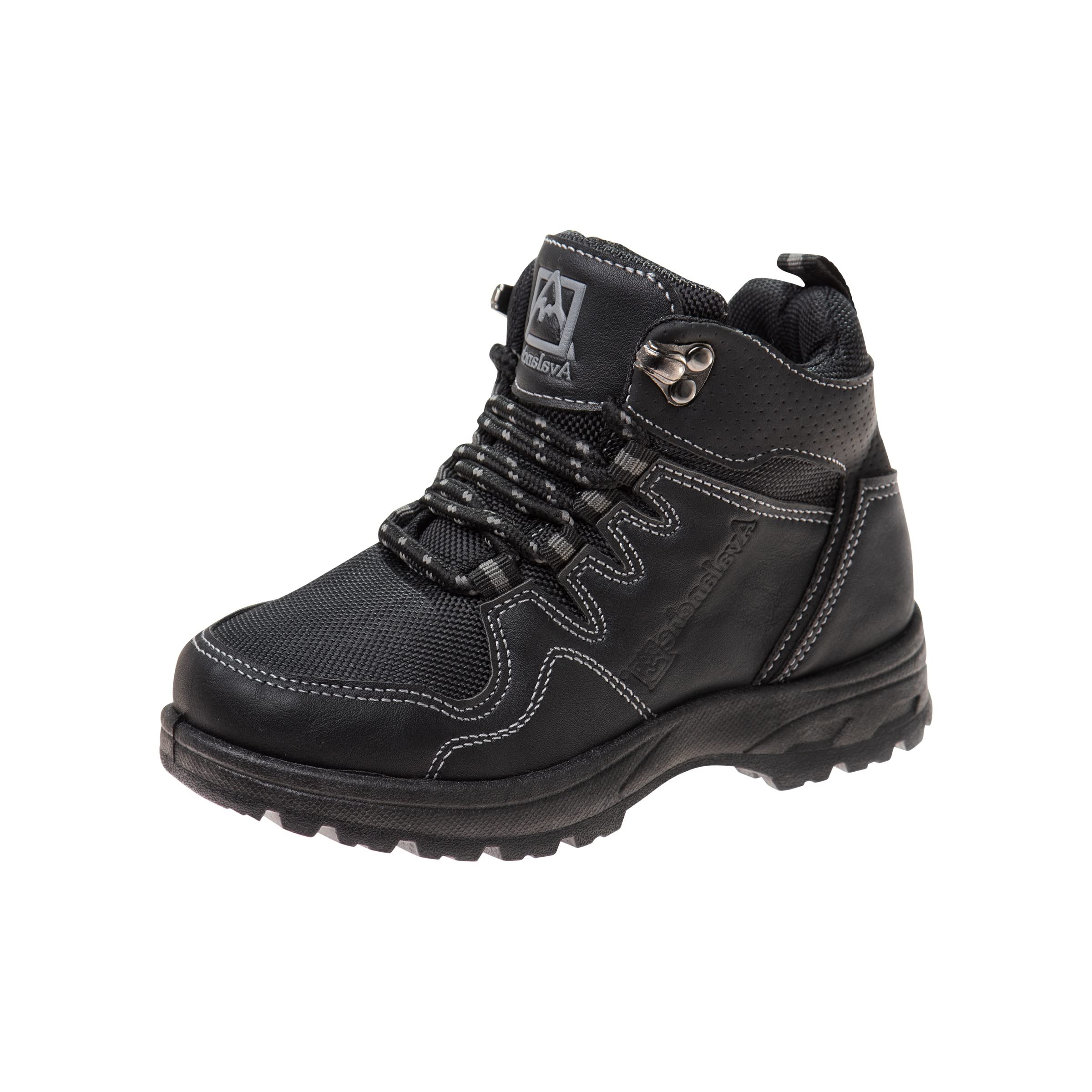 **Avalanche Kids Waterproof Hiking Boots - Durable Outdoor Work Boots for Boys & Girls - Perfect for Hiking, Construction Play & Outdoor Adventures**