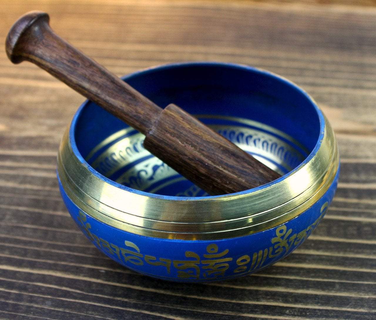 4 Inch Midnight Mantra Singing Bowl - Handcrafted Meditation Bowl for Yoga, Sound Healing & Relaxation - Perfect for Home, Studio & Spiritual Practice
