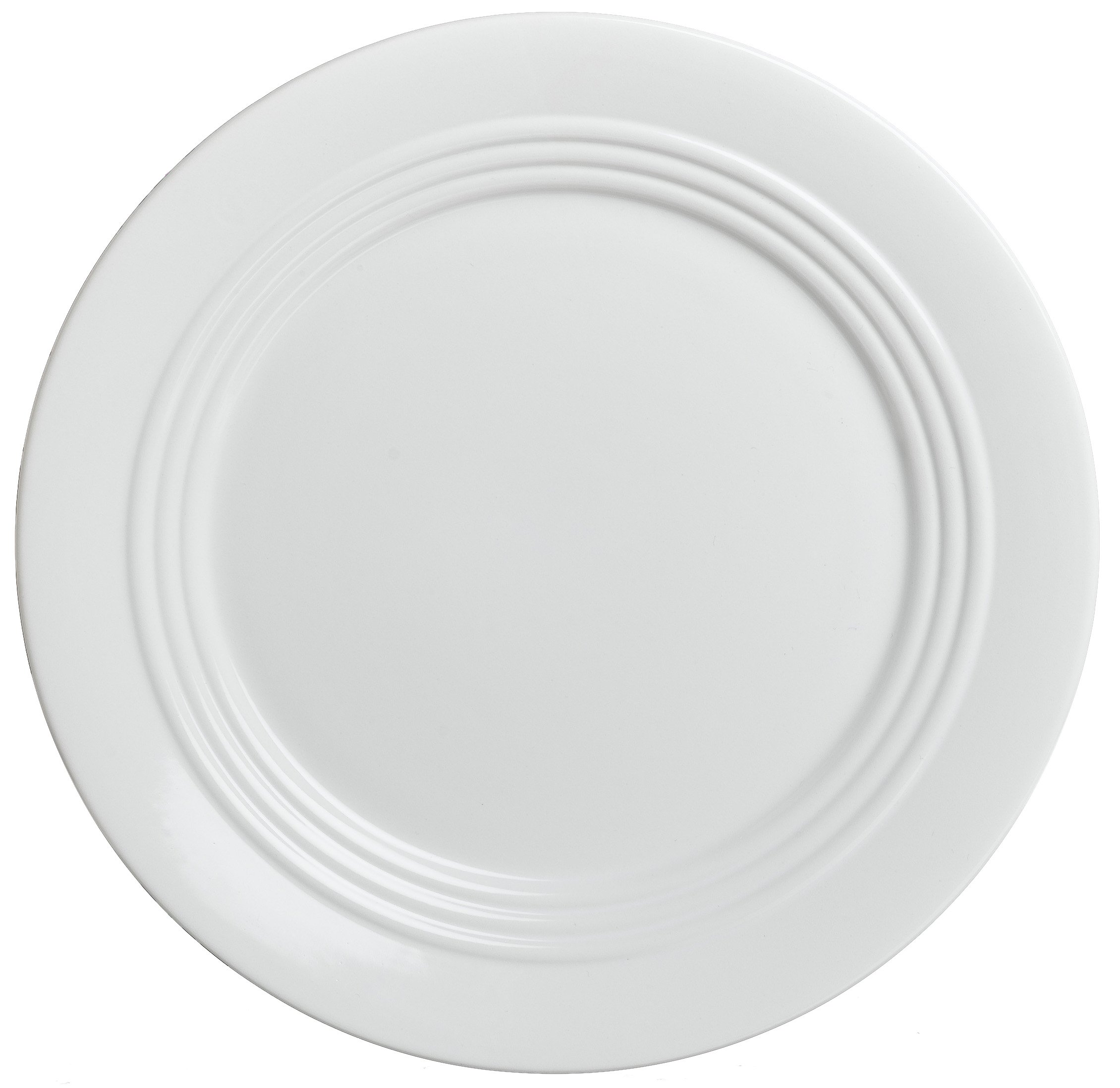 Signature Housewares Boscoware 11-Inch White Dinner Plates - Set of 6 | Elegant Porcelain Tableware for Restaurants, Weddings & Everyday Dining