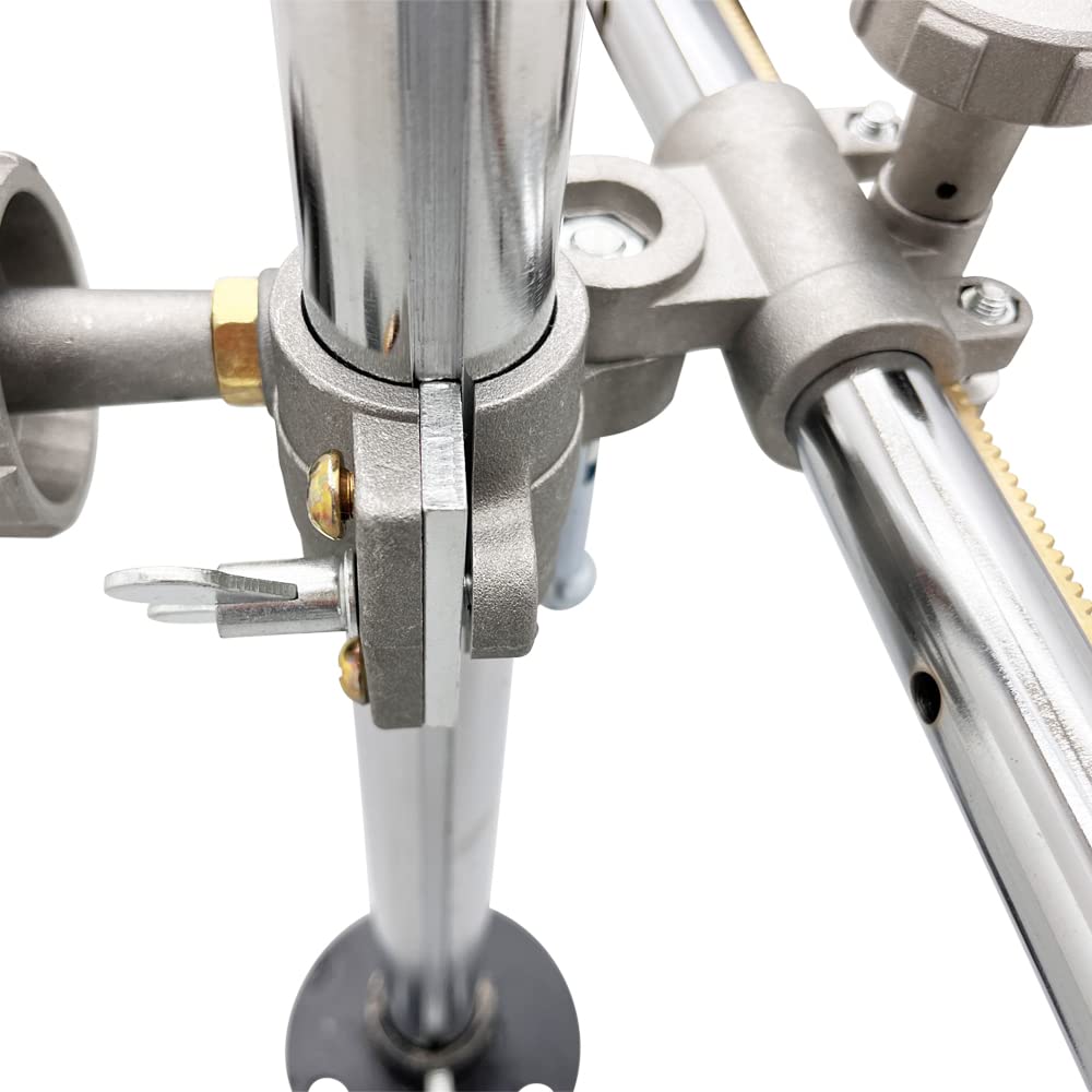 INTSUPERMAI Mini Welding Torch Holder - Adjustable MIG TIG Gun Clamp Mount with 600+500+V Size (23.62×19.69inch) - Perfect for DIY Metal Fabrication, Auto Repair & Home Welding Projects
