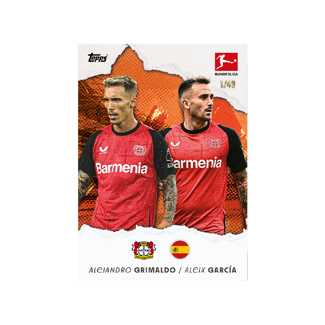 Topps Bundesliga International Stars 2024/25 Soccer Trading Cards - Collectible Football Player Cards for Fans & Collectors - Perfect for Trading, Gifting, and Display