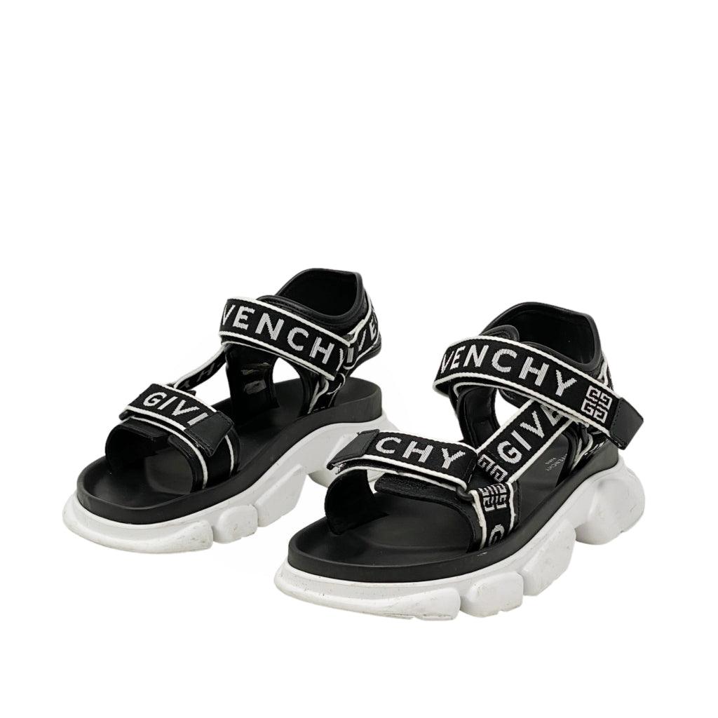 Givenchy Black Jaw Sport Sandals for Men - Size 39.5 EU (US Men's 8.5) - Luxury Designer Slide Sandals for Summer, Beach & Poolside Wear