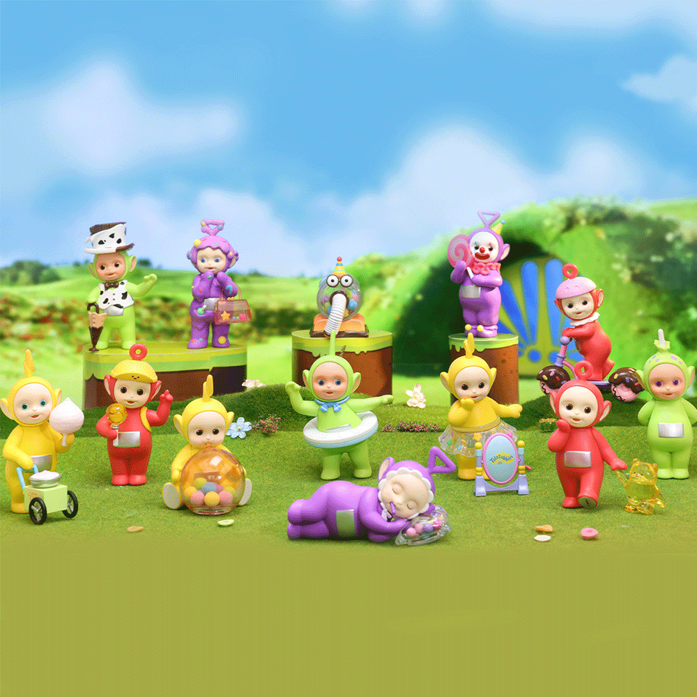 Fantasy Candy World Teletubbies Toys - Cute Plush Dolls for Kids, Perfect for Playtime, Birthday Gifts & Nursery Decor
