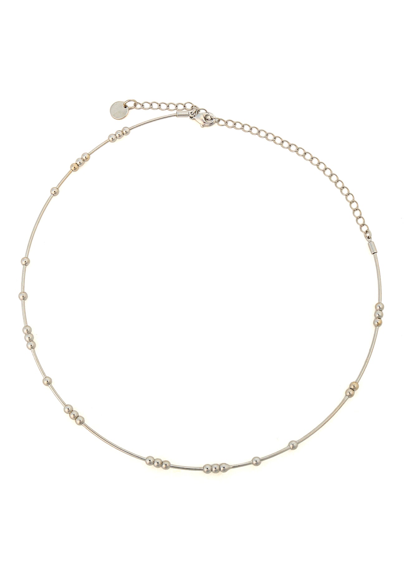 Vintage Brass Bubble Choker Necklace - Elegant 90s Style Statement Jewelry for Women - Perfect for Parties, Weddings & Boho Fashion