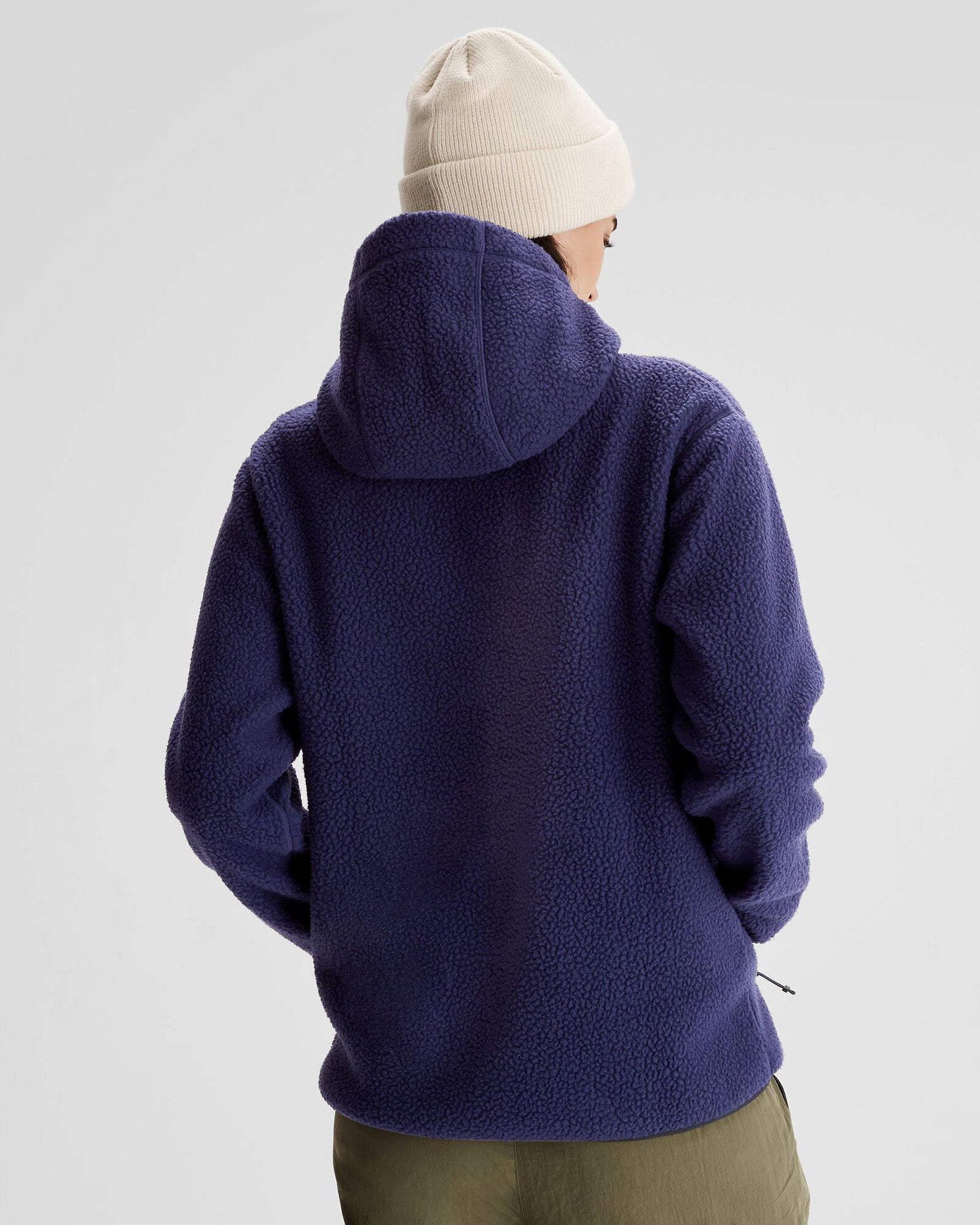 Women's Co Z High Pile Hooded Pullover Sweatshirt - Soft Fleece Lined Winter Hoodie for Women - Perfect for Casual Wear, Outdoor Activities & Cold Weather
