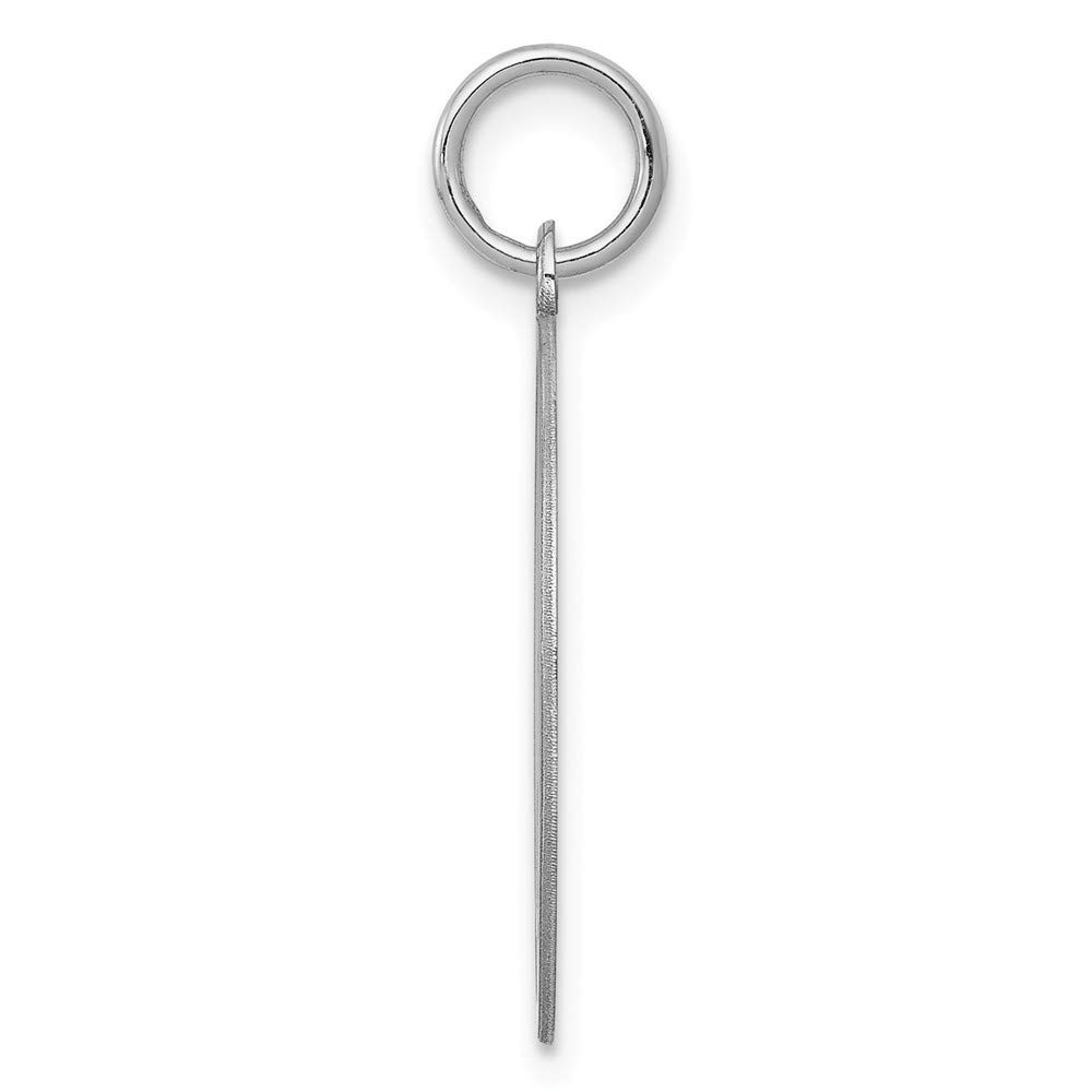 Roy Rose Jewelry Sterling Silver Initial K Letter Charm Pendant - Elegant Personalized Gift for Women, Perfect for Necklaces, Bracelets & Special Occasions