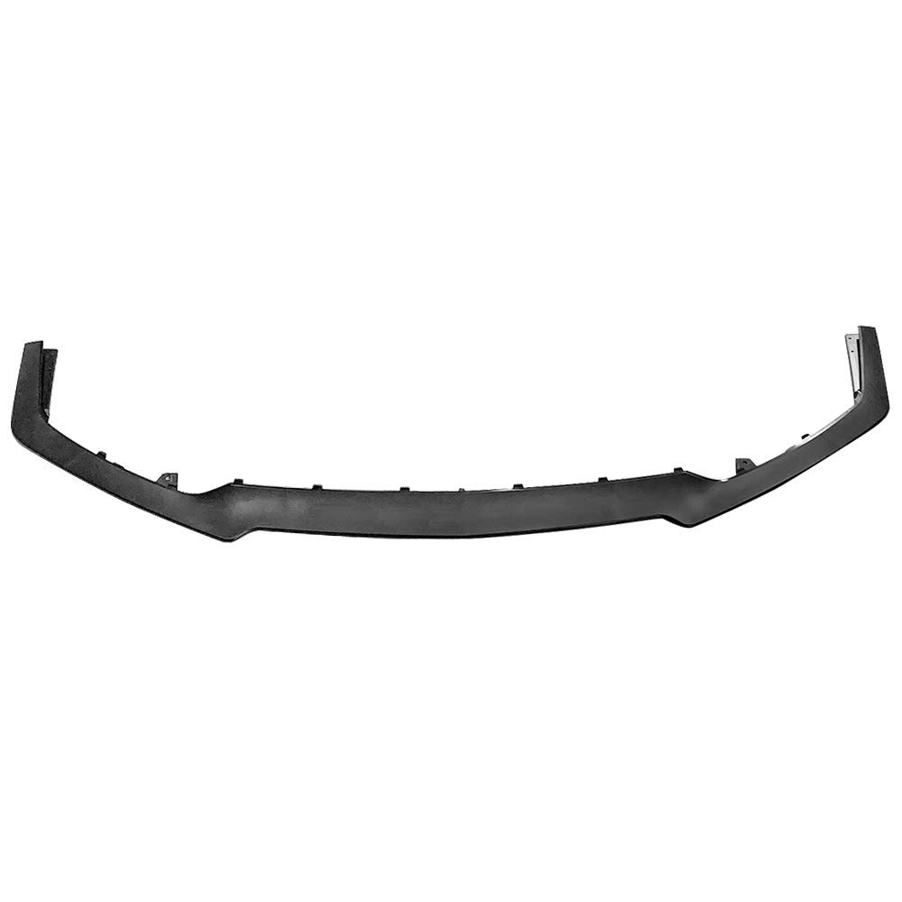 IKON MOTORSPORTS Front Bumper Lip for 2018-2023 Ford Mustang | GT500 Style Black Primer Front Lip Spoiler | PP Polypropylene Material | Enhances Aerodynamics & Sporty Look | Perfect for Car Enthusiasts & Street Racing