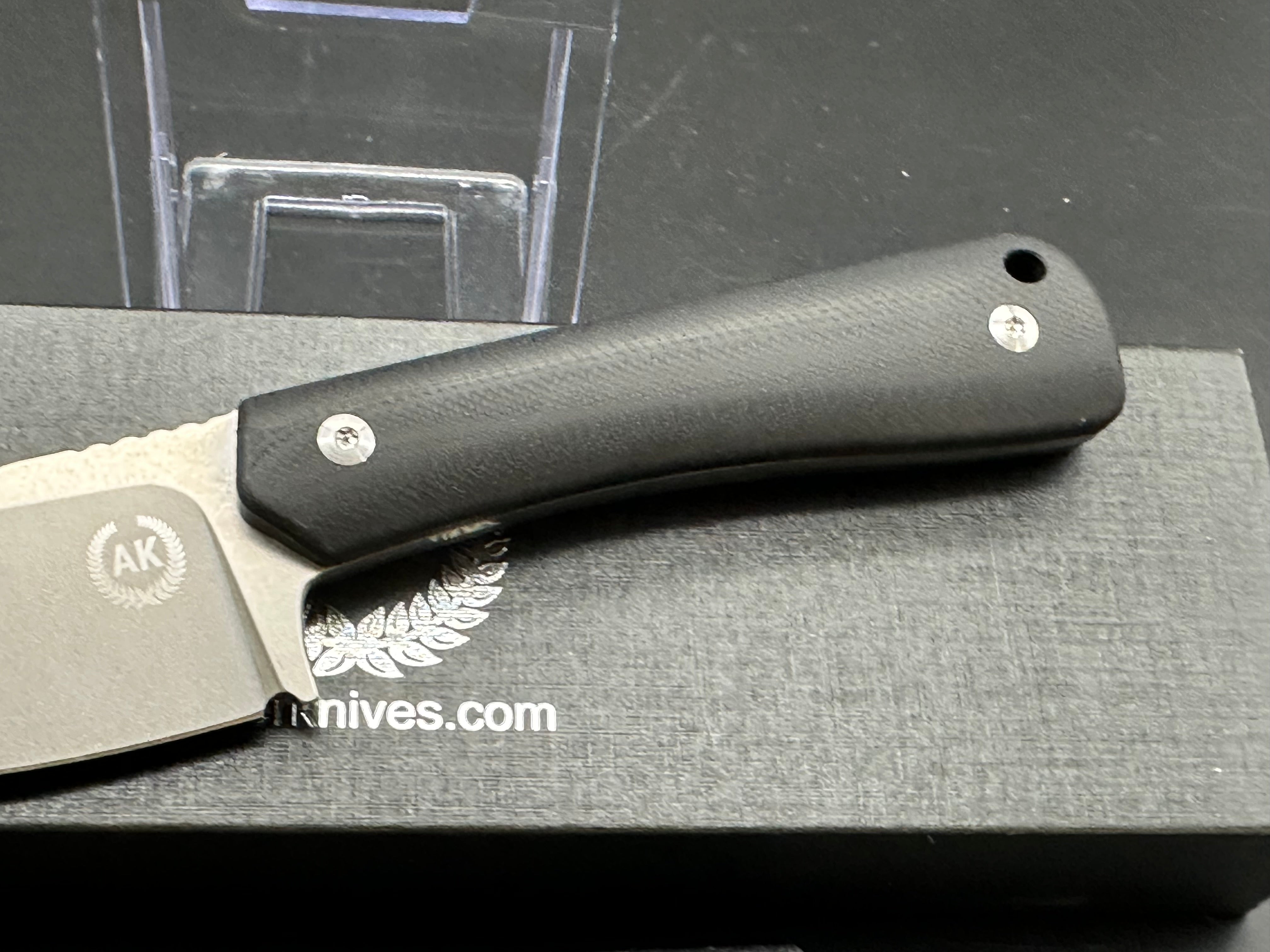 Asher Fixie Fixed Blade Knife - 3.2