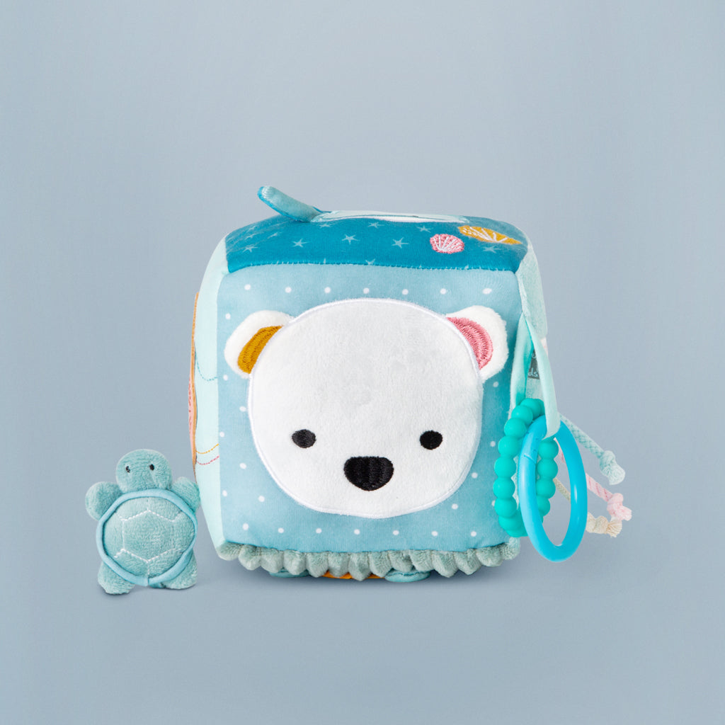 Little Big Friends Ocean Duo Gift Set - Adorable Plush Sea Animal Toys for Kids | Perfect for Birthday Gifts, Nursery Decor & Cuddling Companions