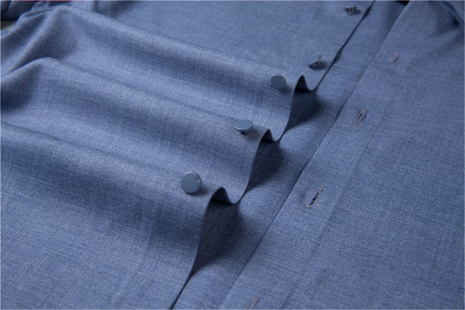 SaoBiiu Non-Iron Stretch Men's Dress Shirt - Long Sleeve Soft Formal Business Shirt for Office & Professional Wear - Perfect for Work, Interviews, and Special Occasions