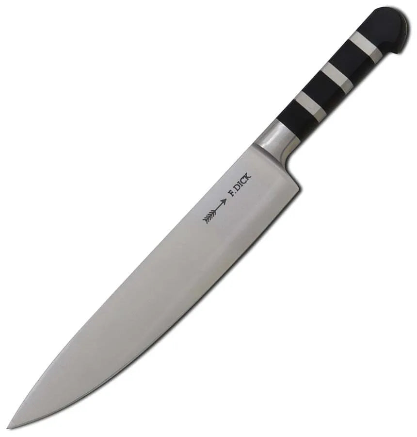 F. Dick Professional Chef's Knife - 8-Inch High Carbon Stainless Steel Kitchen Knife for Cooking, Slicing, Dicing - Perfect for Home Chefs & Professional Kitchens