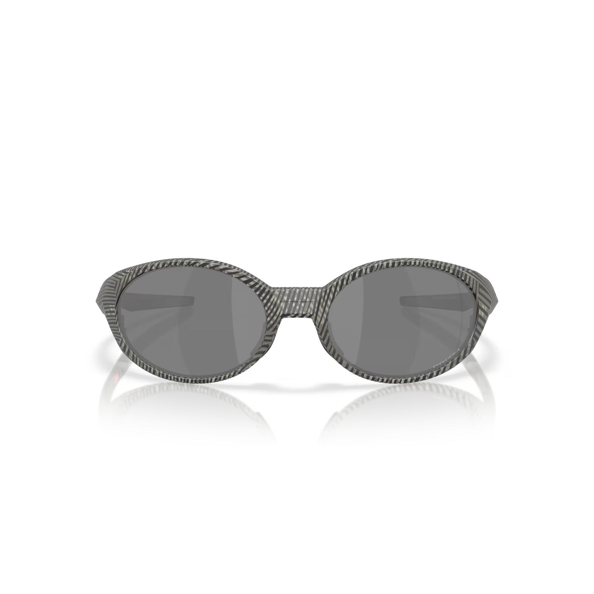 Oakley Eyejacket Redux Sunglasses - Matte Grey Ink Fingerprint Polarized Lenses for Running, Cycling & Outdoor Sports