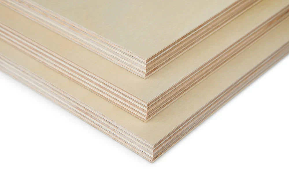 Premium Birch Plywood 4mm - BB Grade with Exterior Glue for Outdoor Furniture, Cabinets & DIY Projects - Waterproof & Durable Wood Panels