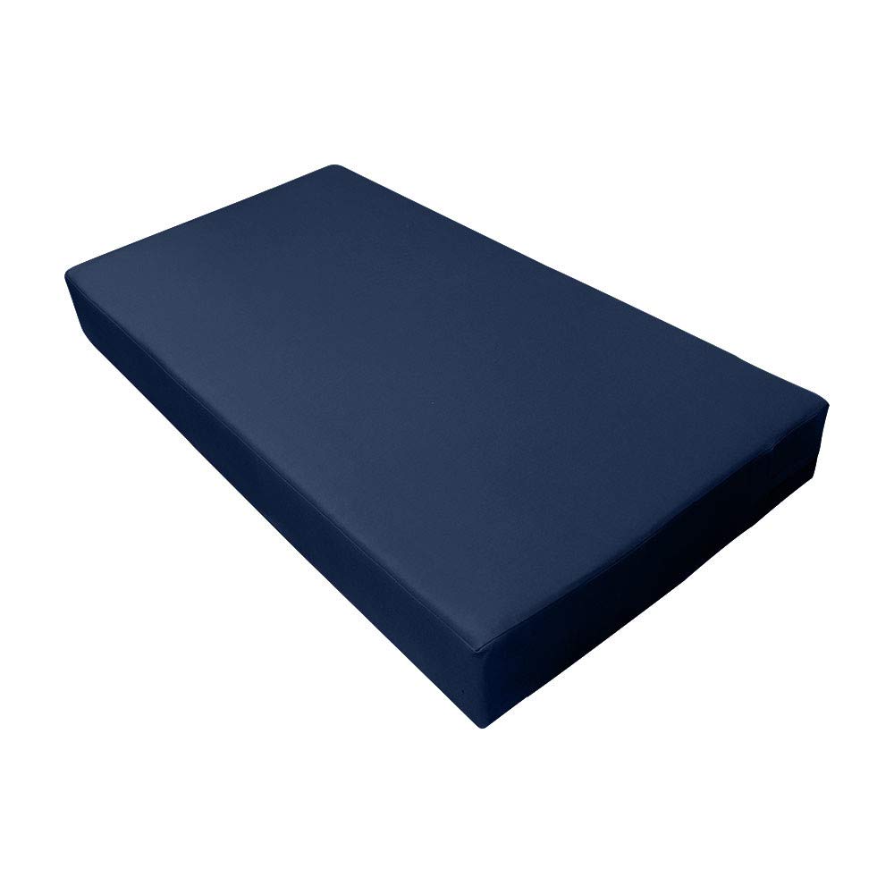 Prolinemax S1 Outdoor Daybed Mattress Slipcover - Knife Edge Twin XL Size, Waterproof & UV Resistant Bolster Backrest Cushion Cover - Perfect for Patio, Poolside & Garden Furniture AD101