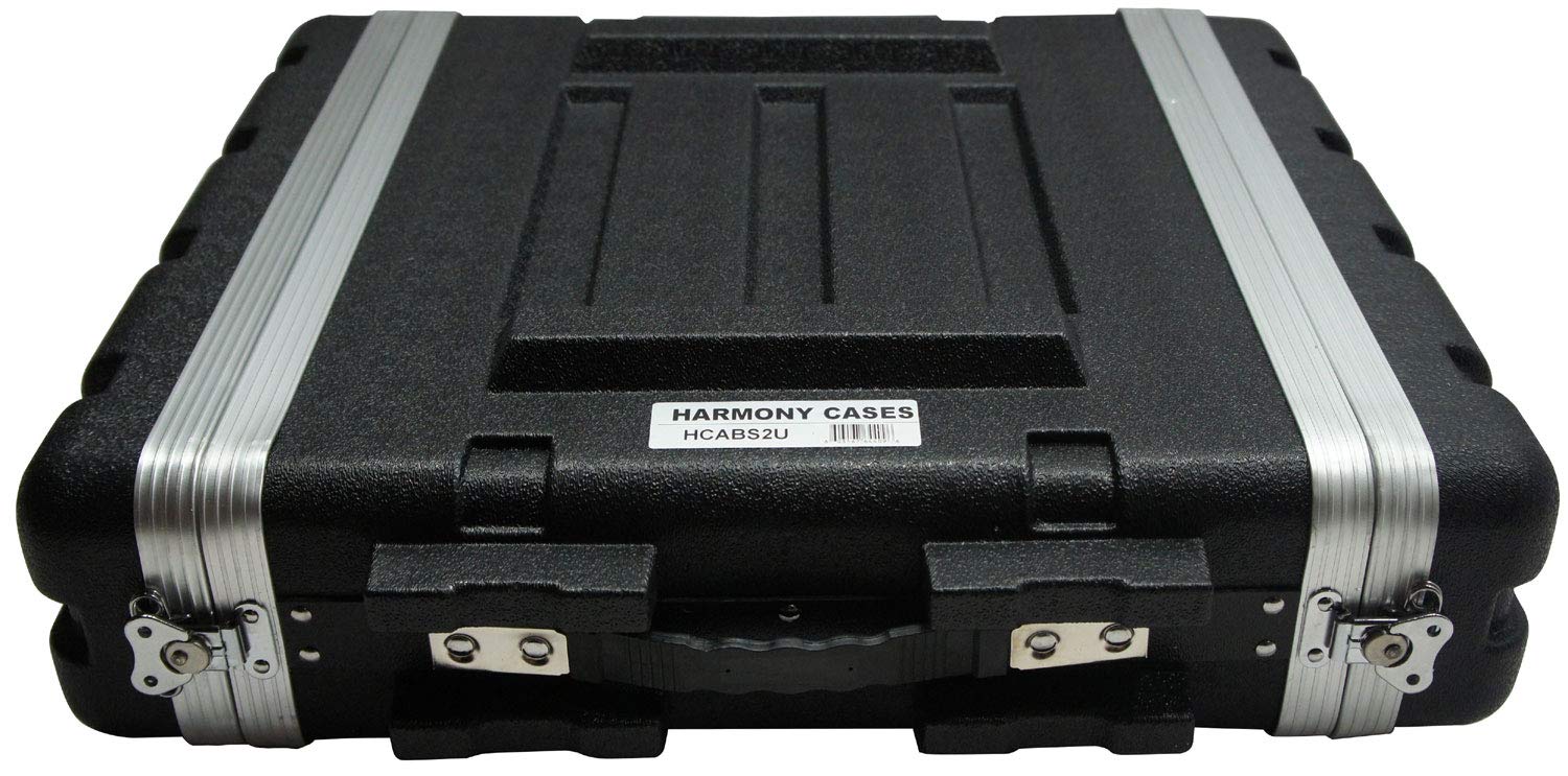 Harmony Audio HCABS2U 2U ABS Plastic Amplifier Case - 19