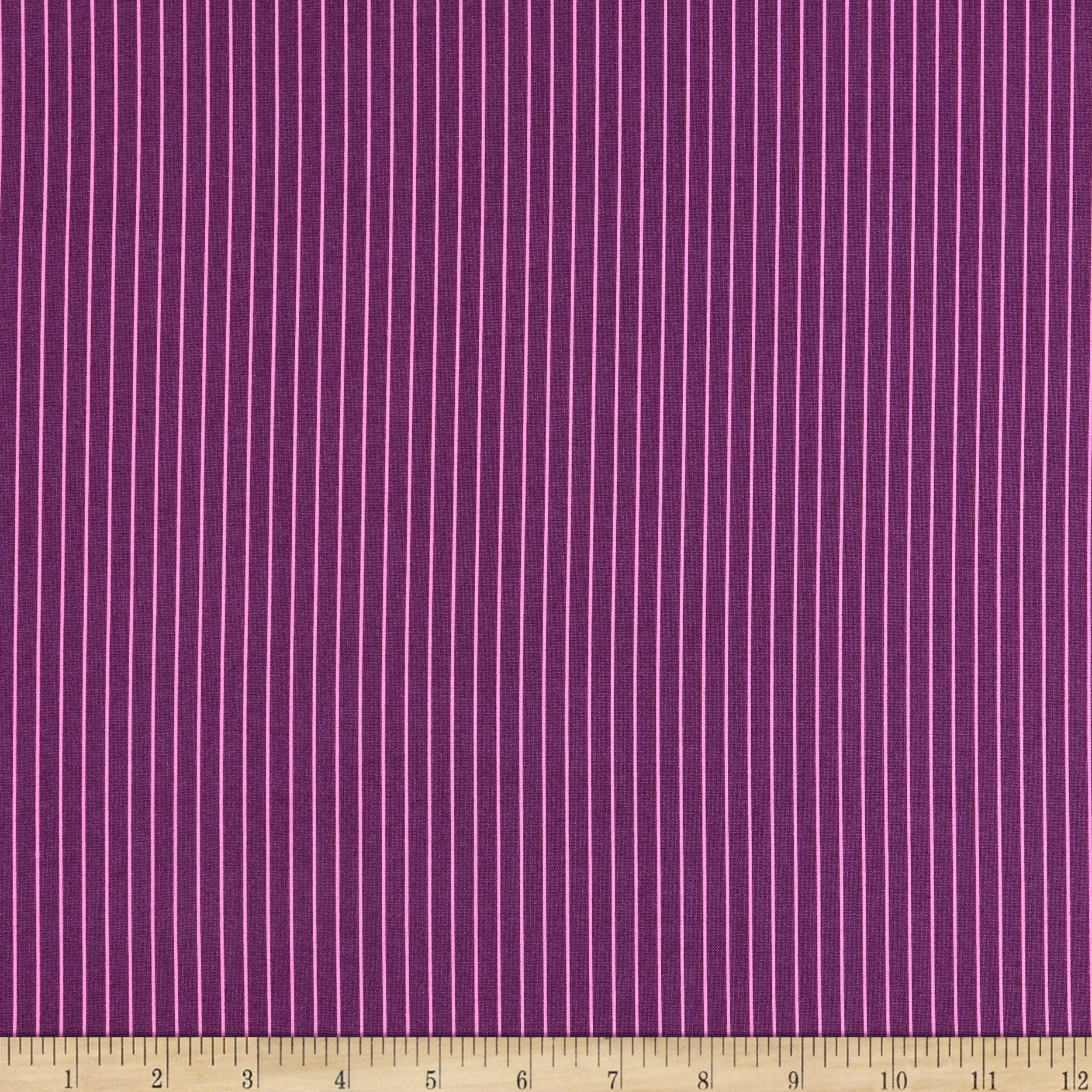 Tula Pink True Colors Tiny Stripes Aster Fabric by The Yard - Premium Cotton Quilting Fabric for DIY Sewing, Quilts, Apparel & Home Decor Projects