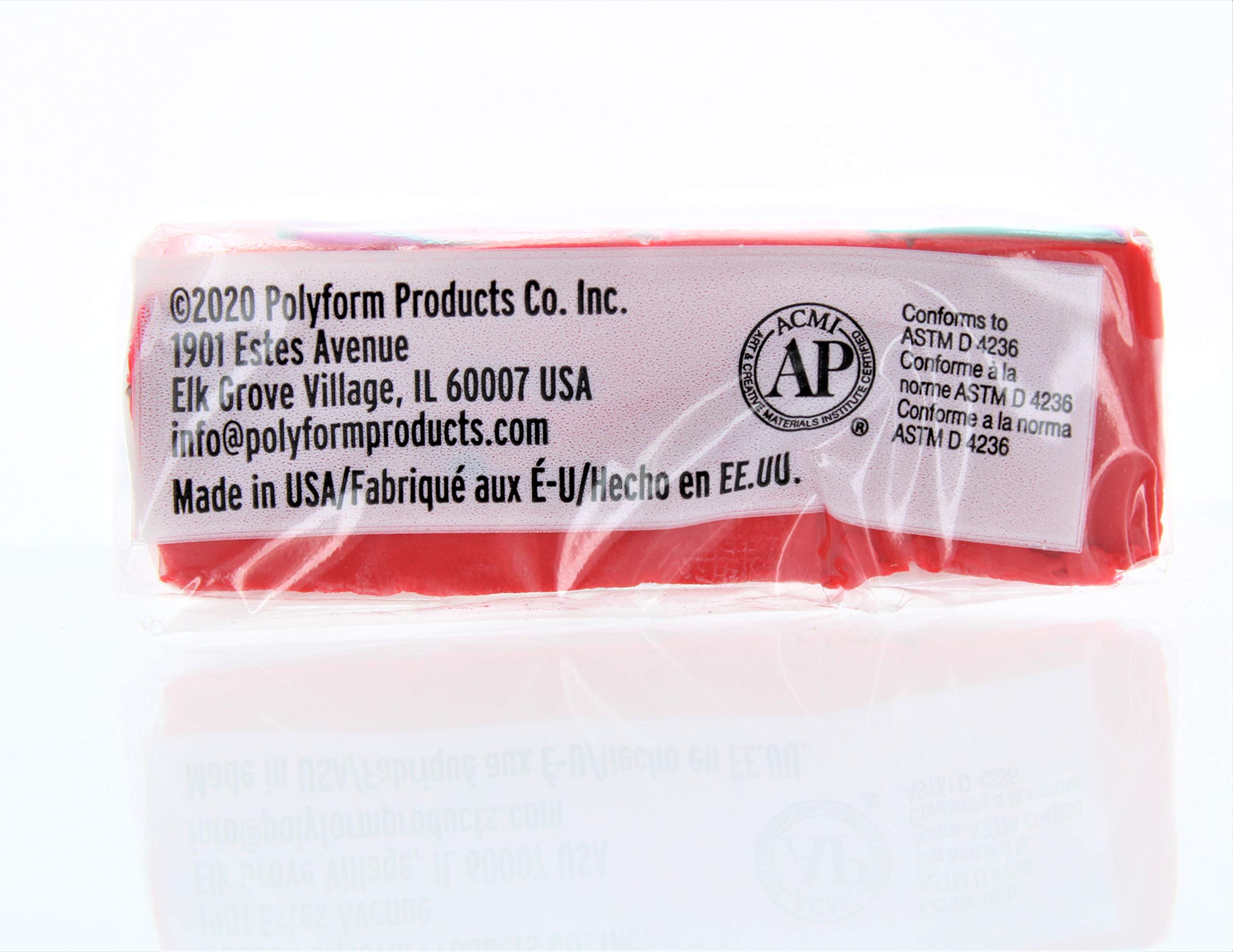 Sculpey III Polymer Clay 2oz - Red Hot Red | Oven-Bake Modeling Clay for DIY Crafts, Jewelry Making & Miniature Sculptures | Perfect for Artists, Hobbyists & Kids Creative Projects