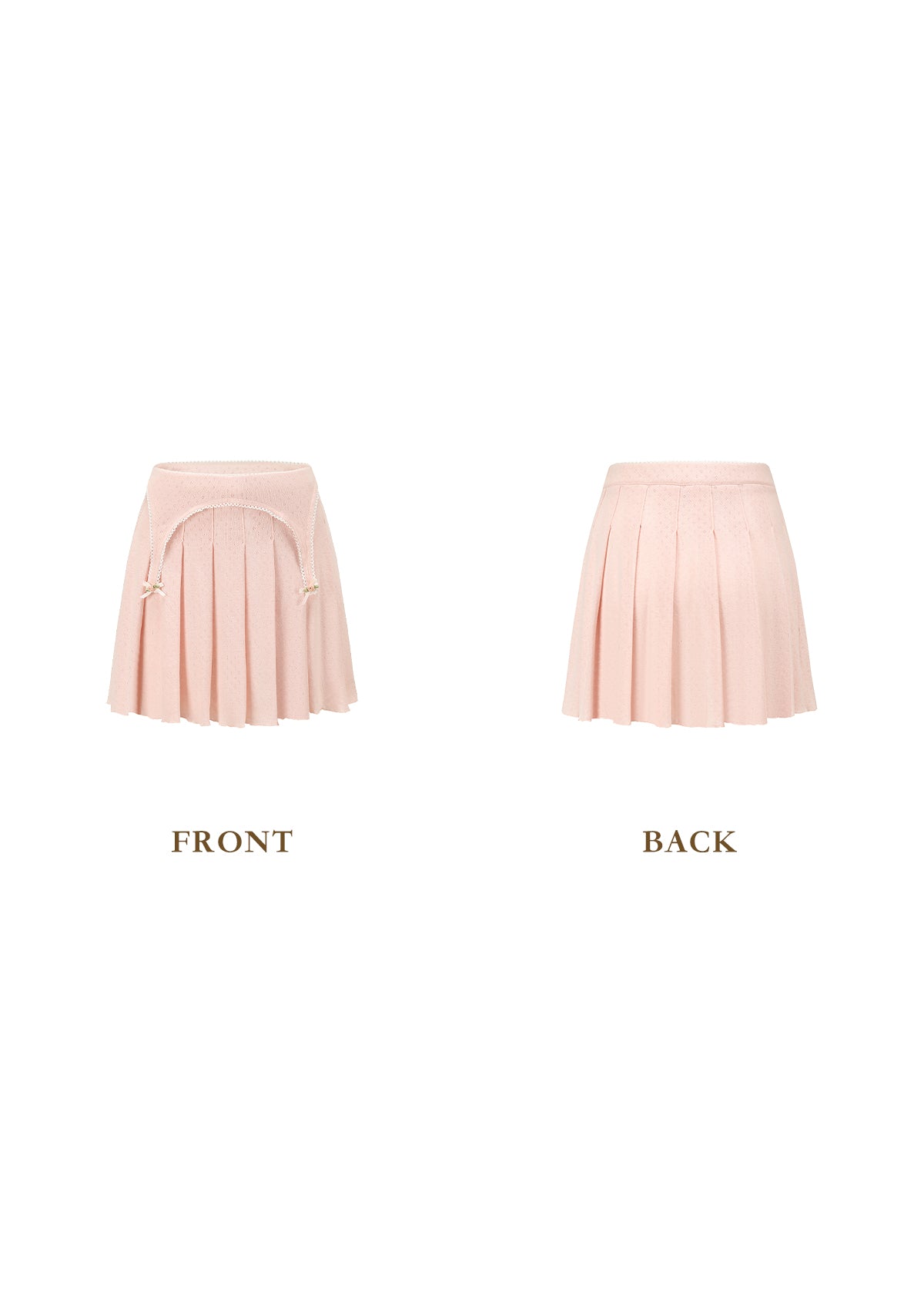 Peach Party Skirt for Women - Flowy A-Line Midi Skirt with Pockets - Perfect for Summer Parties, Weddings & Beach Vacations