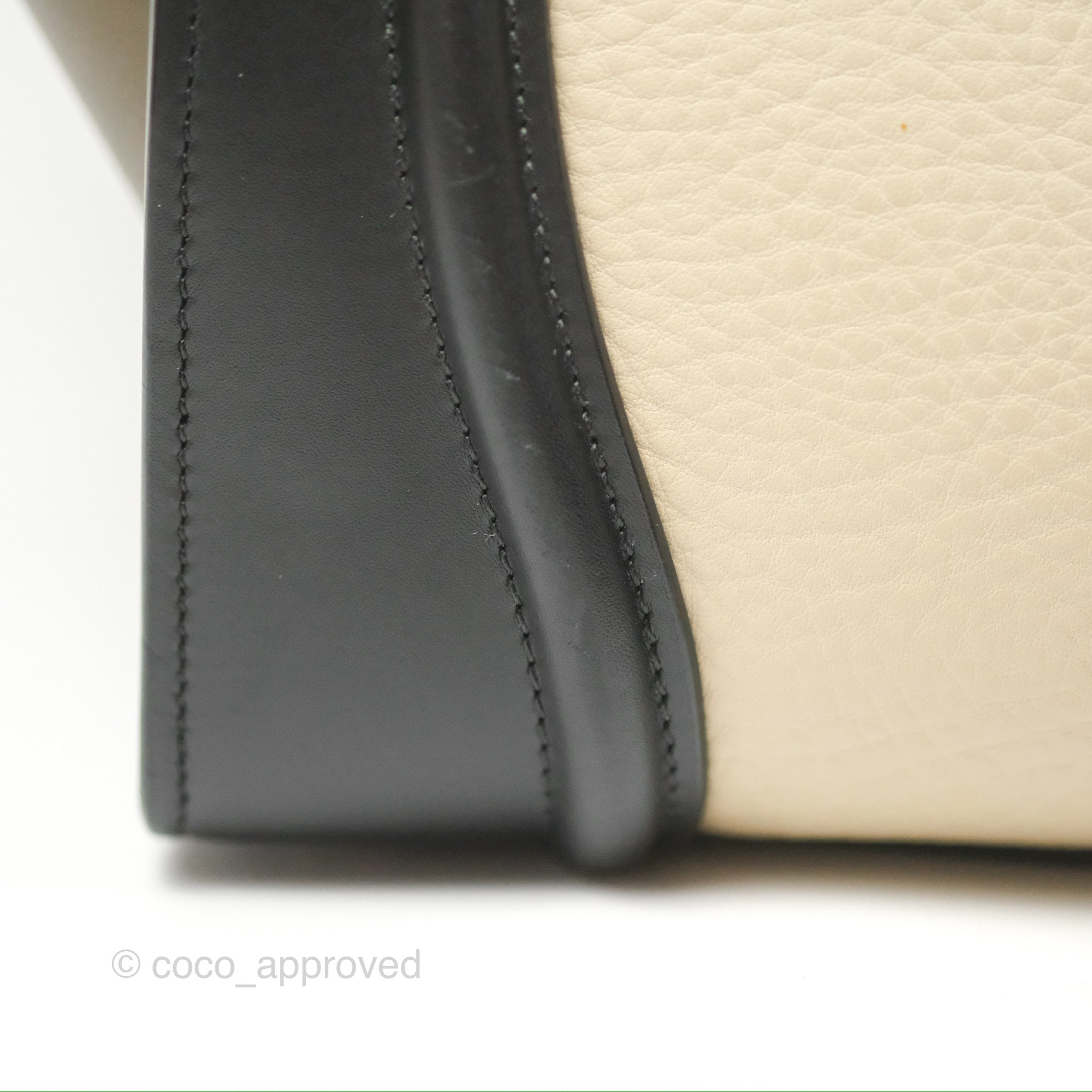 Celine Mini Luggage Bag in Black, Brown & Ivory Calfskin Leather - Perfect for Travel, Work & Everyday Luxury Handbag