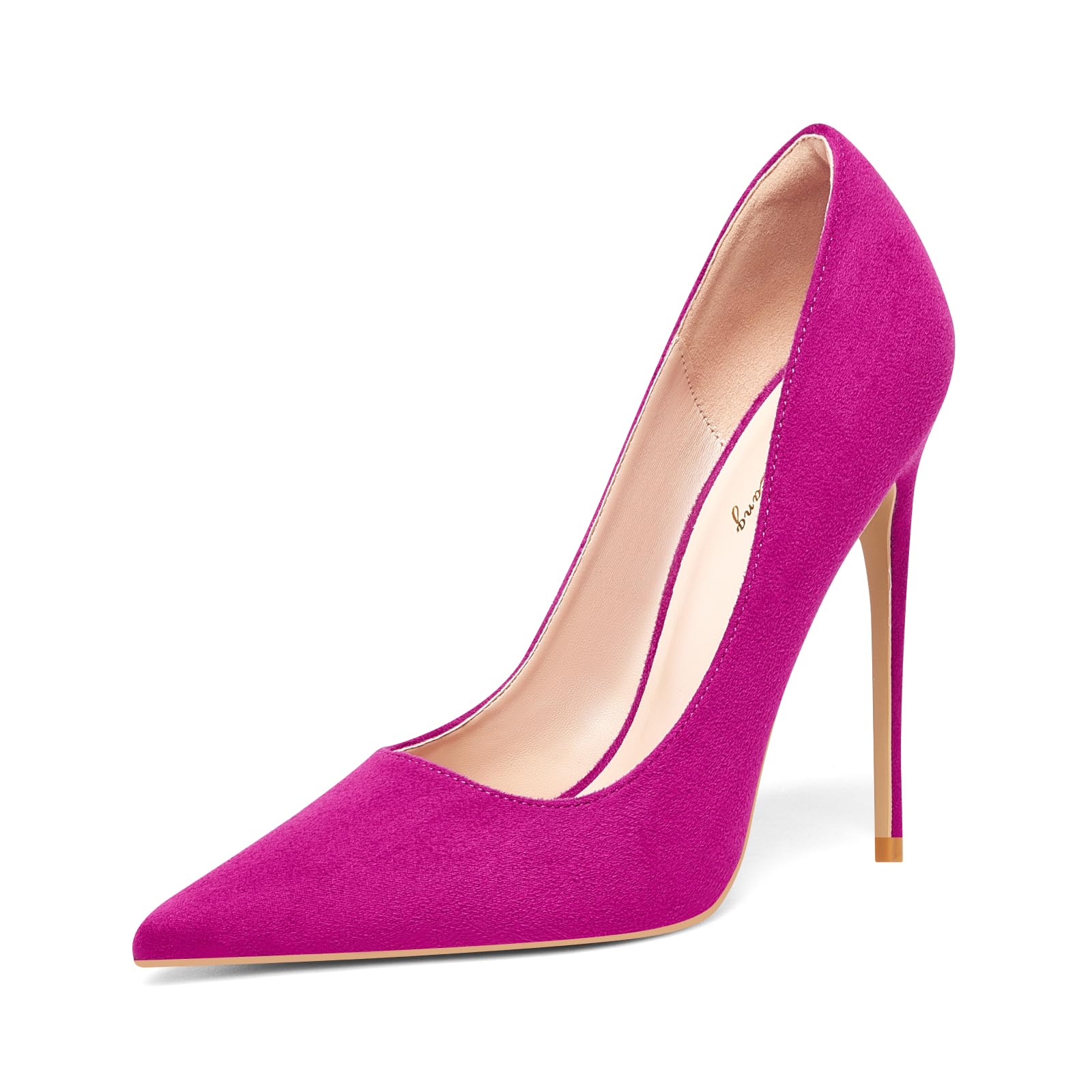 Elisabet Tang Women's High Heel Pumps - 4.7 Inch/12cm Pointed Toe Stiletto Party Shoes for Women - Perfect for Evening Events, Weddings & Night Out