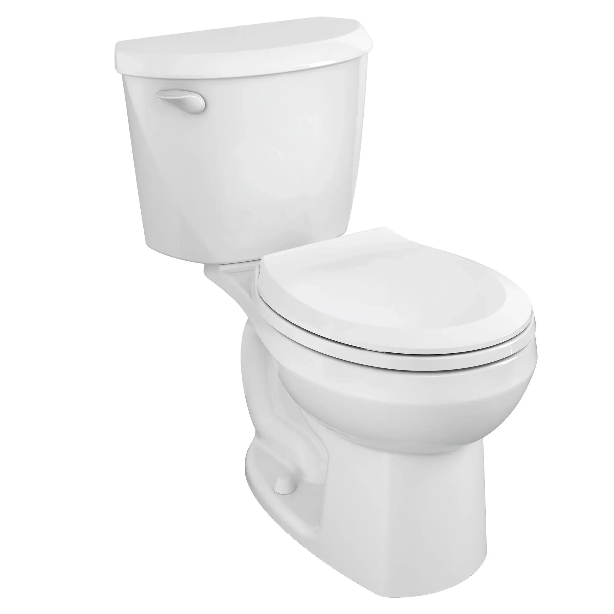 Colony® 3 Two-Piece 1.6 GPF/6.0 LPF Standard Height Round Front Toilet Without Seat - Perfect for Small Bathrooms & Water-Efficient Homes