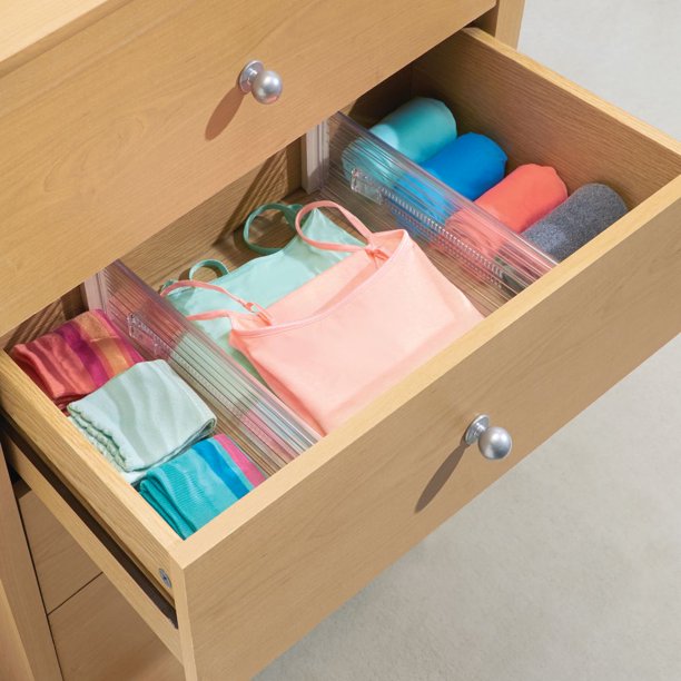 Adjustable Deep Drawer Dividers - Customizable Organizer for Kitchen, Office & Craft Storage - Perfect for Utensils, Files & Supplies
