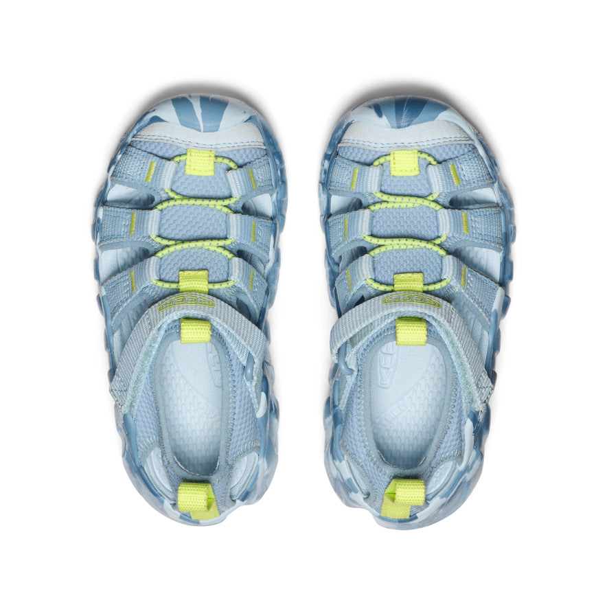Little Kids' Hyperport H2 Sandal - Comfortable Water Shoes for Boys & Girls | Skyway/Faded Denim | Perfect for Beach, Pool & Outdoor Play
