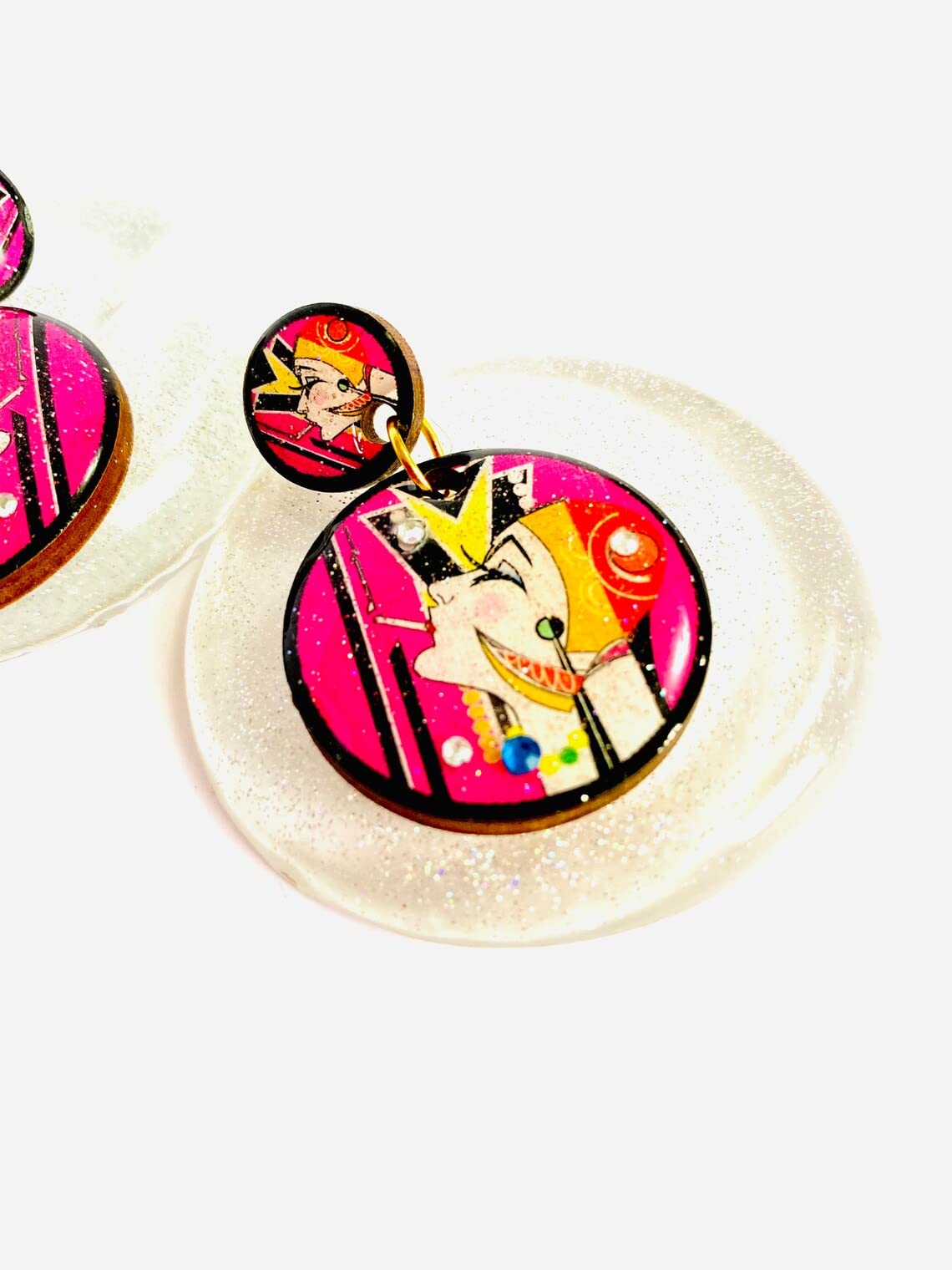 Art Deco Modern Earrings - Roaring 20s Style Vintage Inspired Jewelry | 1920s Charleston Retro Dangle Earrings for Women | Perfect for Gatsby Parties, Flapper Costumes & Vintage Fashion Lovers