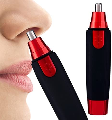 Electric Nose Hair Trimmer for Men & Women - Rechargeable Ear & Facial Hair Clipper - Painless Grooming Tool for Nose, Ears & Eyebrows - Perfect for Travel, Home & Personal Care Routines