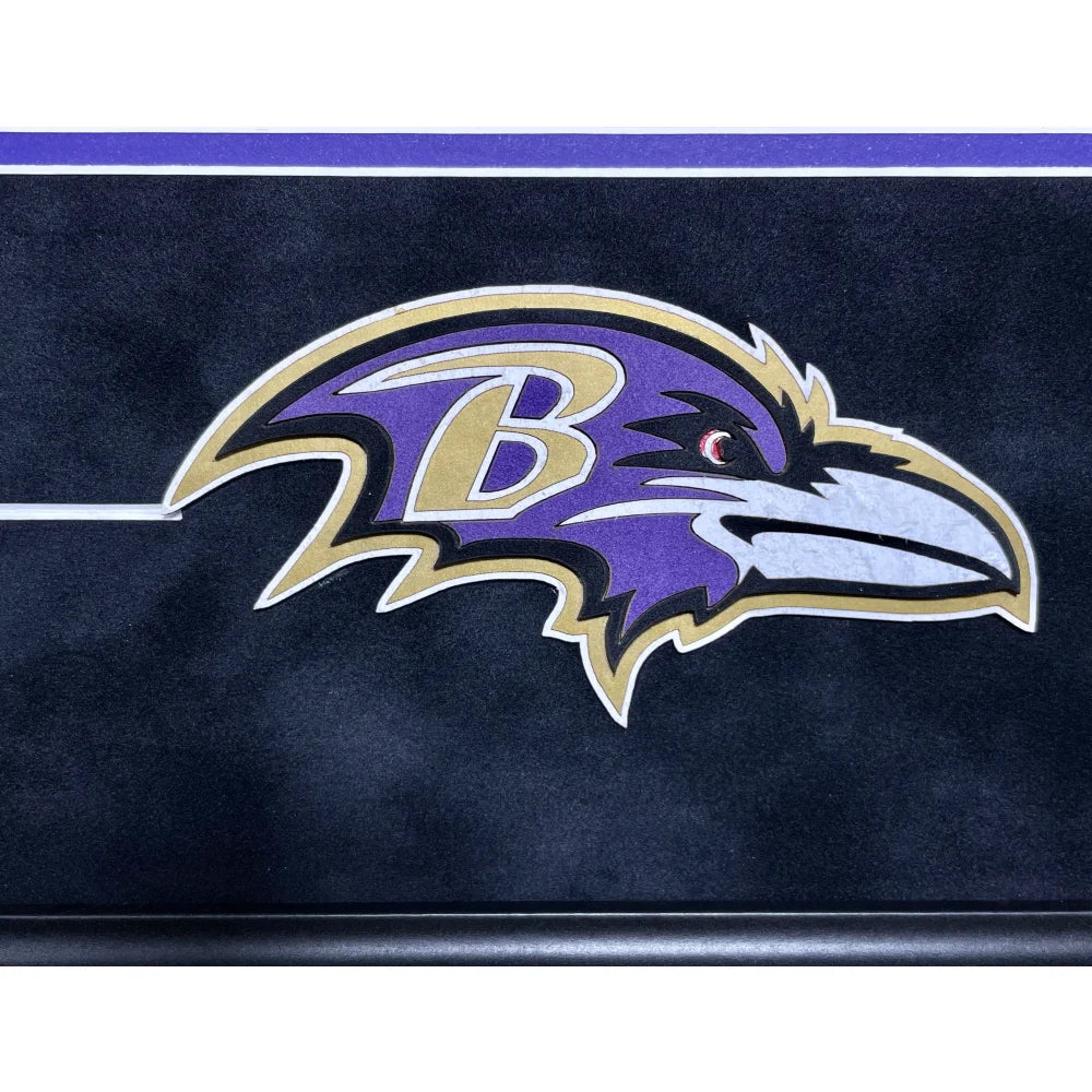 Ray Lewis Autographed Baltimore Ravens 16x20 Framed Photo - BAS Certified Signed Memorabilia vs Big Ben - Perfect for Sports Fans, Man Cave Decor & NFL Collectibles