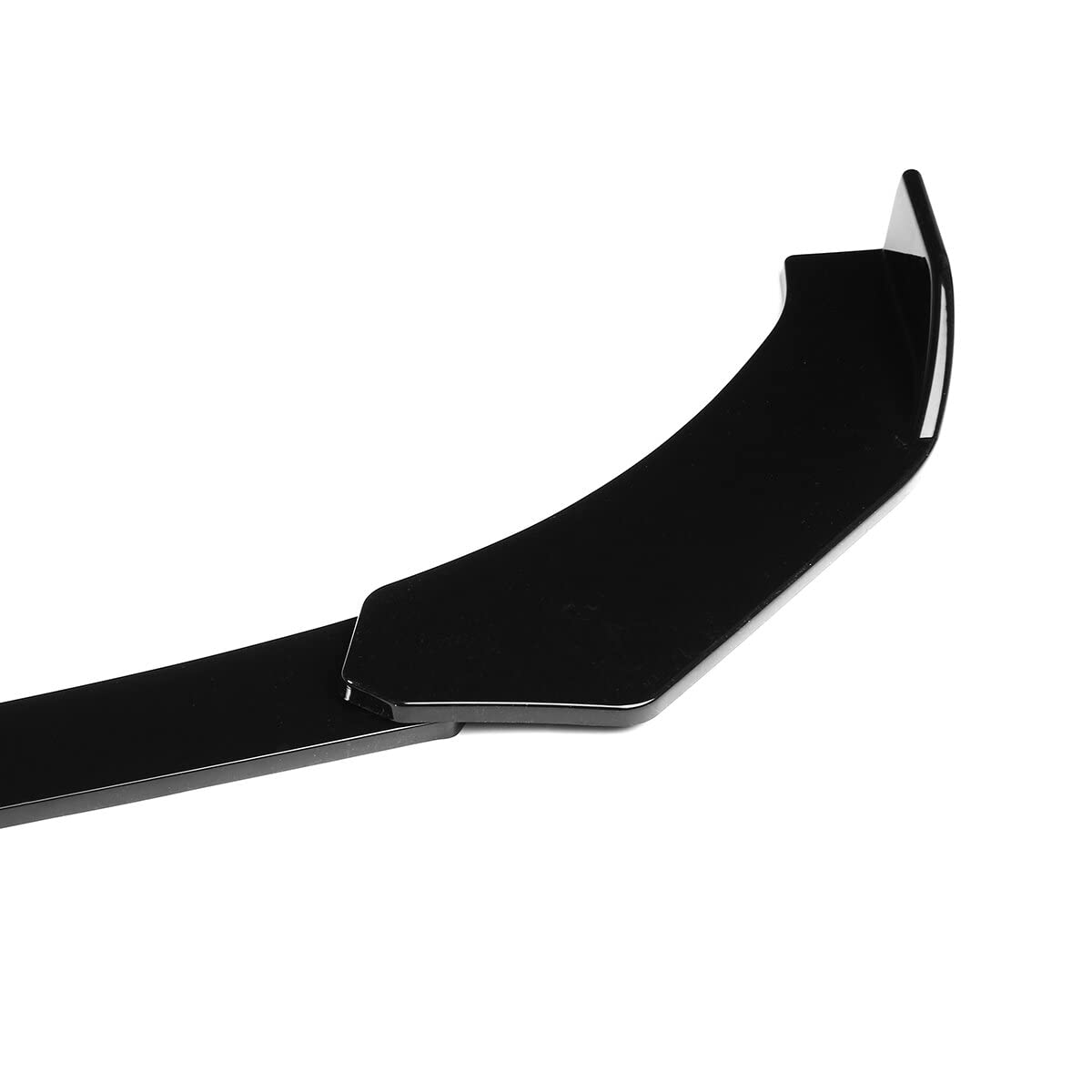 Universal Glossy Black Car Body Kit - Front Bumper Lip Spoiler (74.5cm) + Side Skirt Extensions + Rear Bumper Lip (35cm) for Most Vehicles | Enhanced Aerodynamics & Sporty Styling for Sedans, Coupes, and Hatchbacks