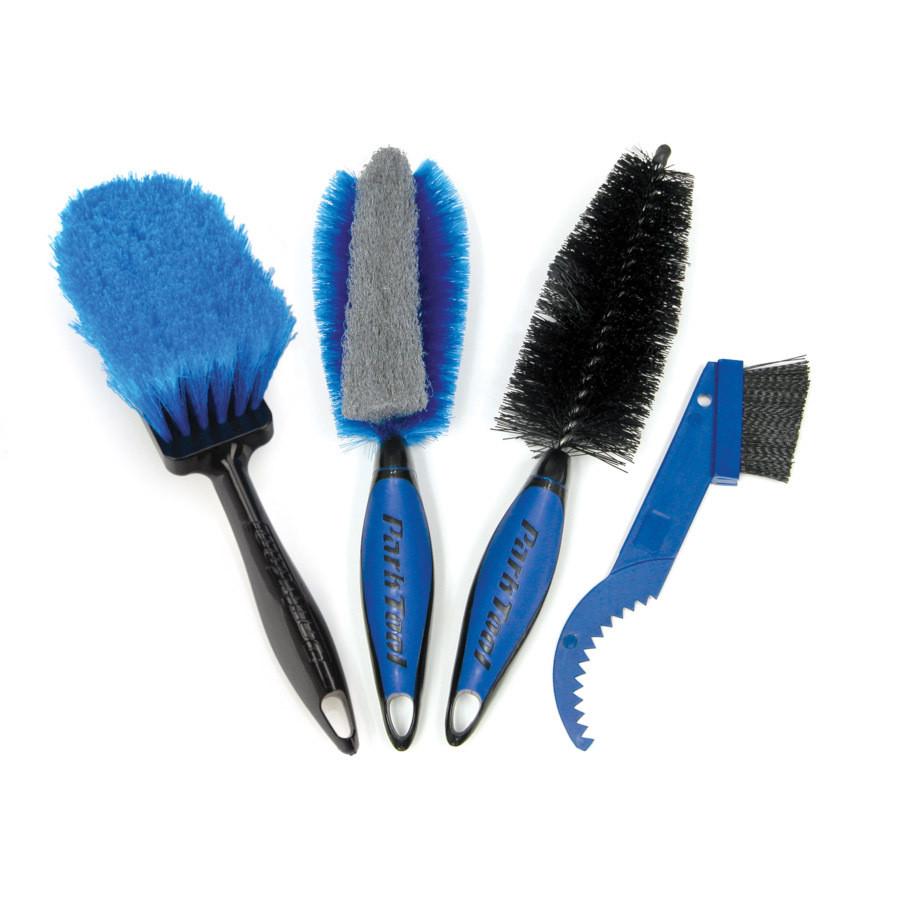 Park Tool BCB 4.2 Bike Cleaning Brush Set - Professional Bicycle Cleaning Kit for Road & Mountain Bikes - Perfect for Chain, Cassette & Frame Cleaning