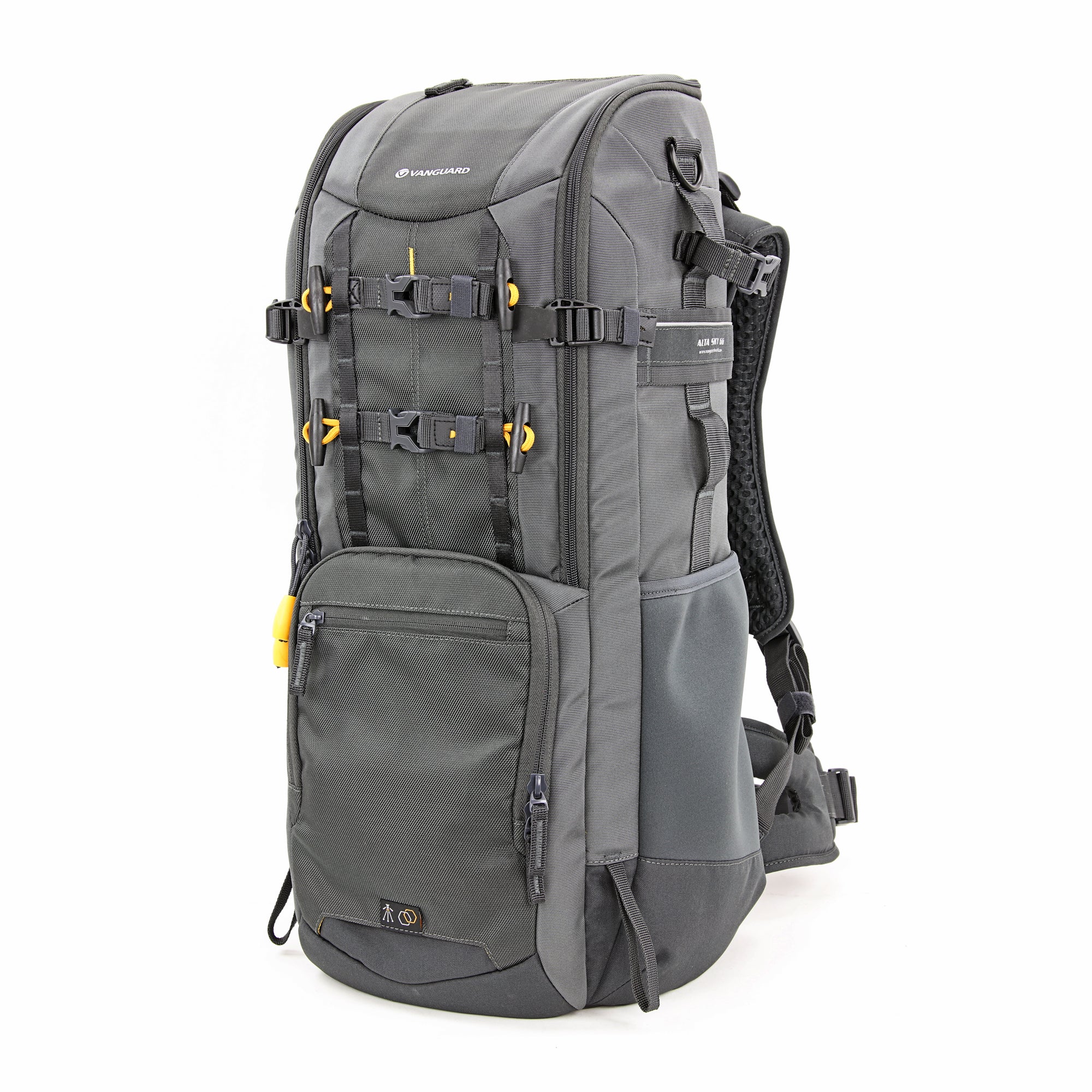 Alta Sky 66 DSLR Camera Backpack for Photographers - Waterproof & Durable Black/Gray Travel Bag - Perfect for Hiking, Travel & Professional Photography