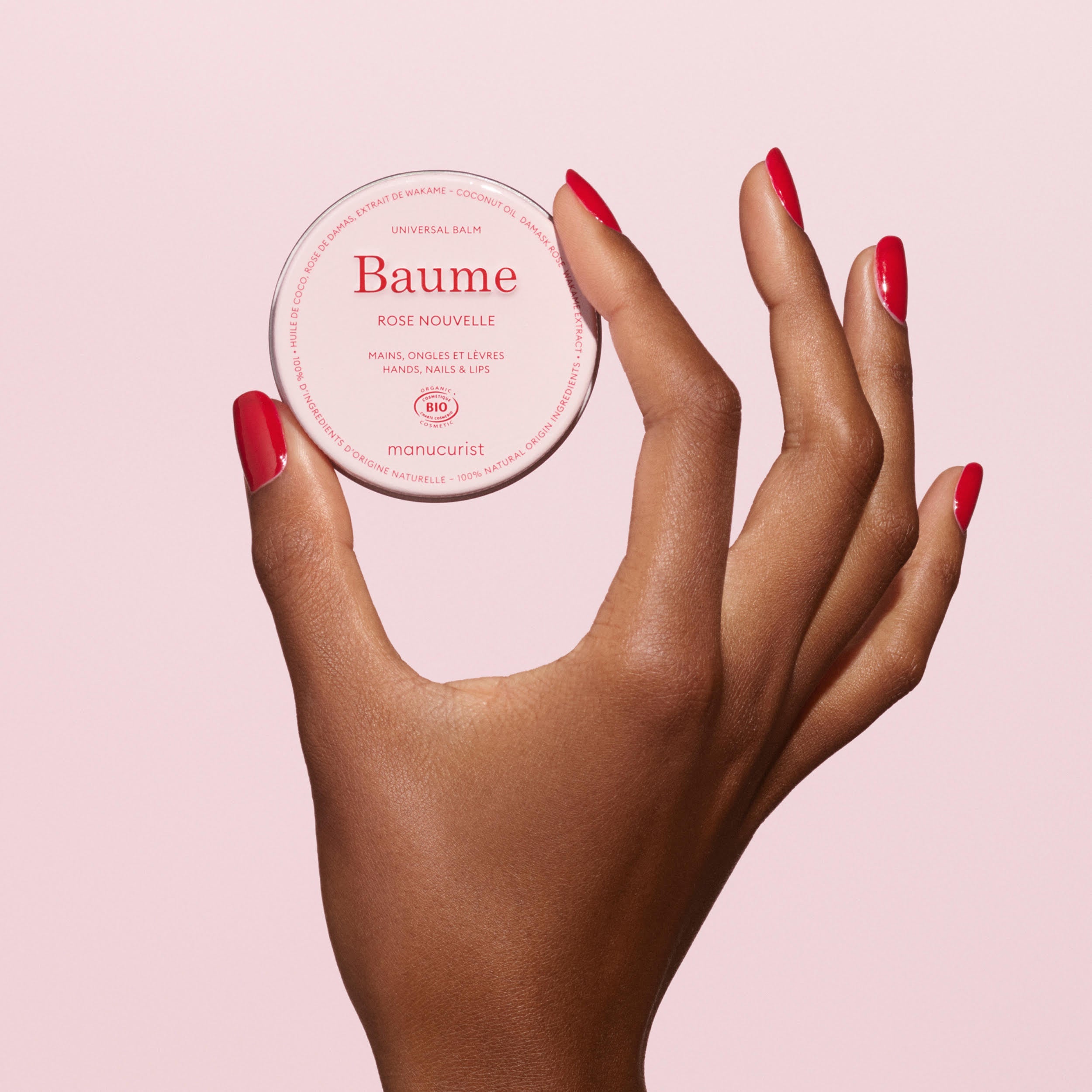 Organic Rose Hand Cream & Lip Balm Duo Set - Hydrating & Nourishing for Dry Skin - Perfect for Travel, Gifts & Daily Skincare Routine