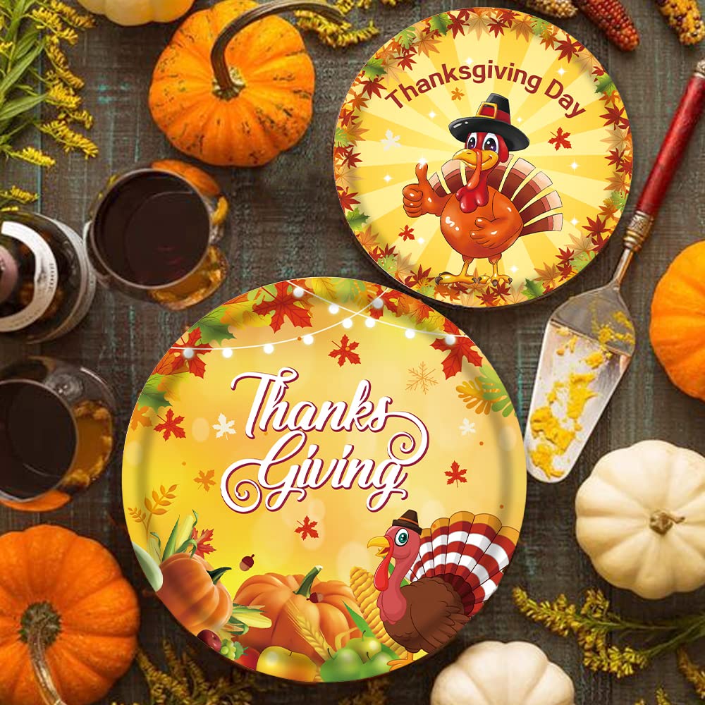 24-Piece Thanksgiving Dinnerware Set - 9