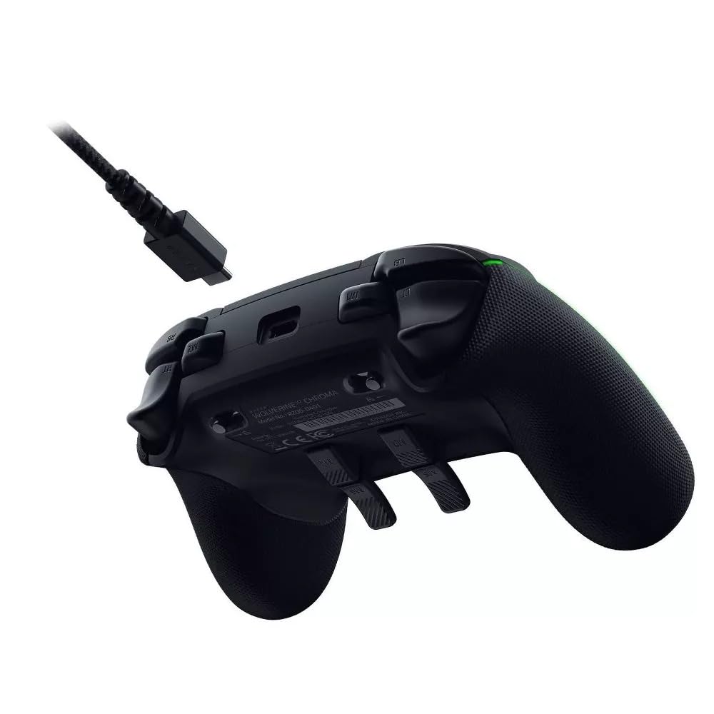 Razer Wolverine V2 Wired Gaming Controller for Xbox Series X|S, Xbox One & Windows PC - Black (Renewed) | Pro Esports Performance for FPS, Racing & Action Games