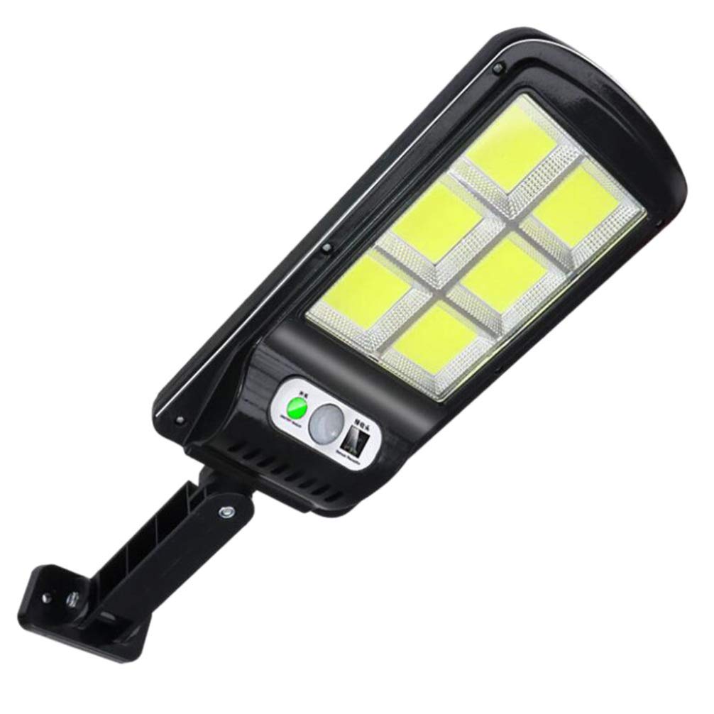 Uonlytech Solar Powered Outdoor Lights - Wireless Waterproof LED Flood Light with Motion Sensor & Remote Control - Wall Mounted Solar Shed Light for Balcony, Garden, Yard (Black) - Perfect for Nighttime Security & Landscape Lighting