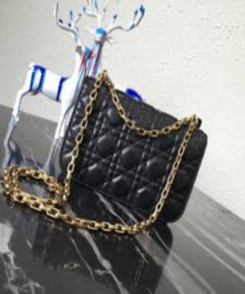 Dior Lambskin DiorAddict Flap Bag Black - Luxury Designer Handbag for Women, Perfect for Evening Parties & Special Occasions