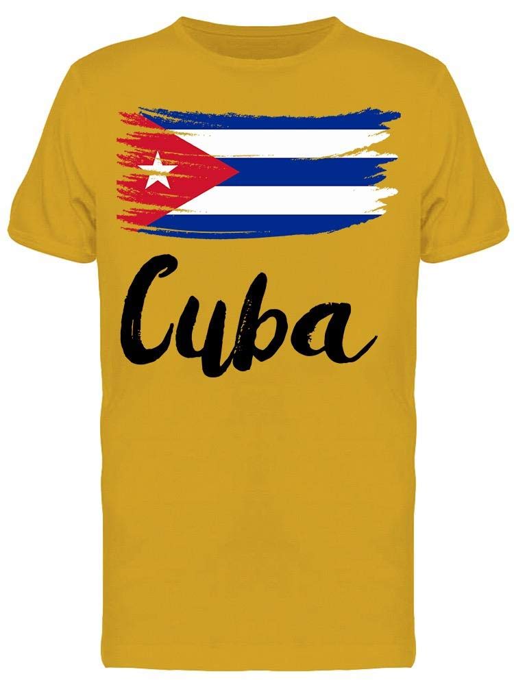 Smartprints Cuba Country Flag T-Shirt for Men - Comfortable Cotton Tee for Casual Wear, Travel & Patriotic Events
